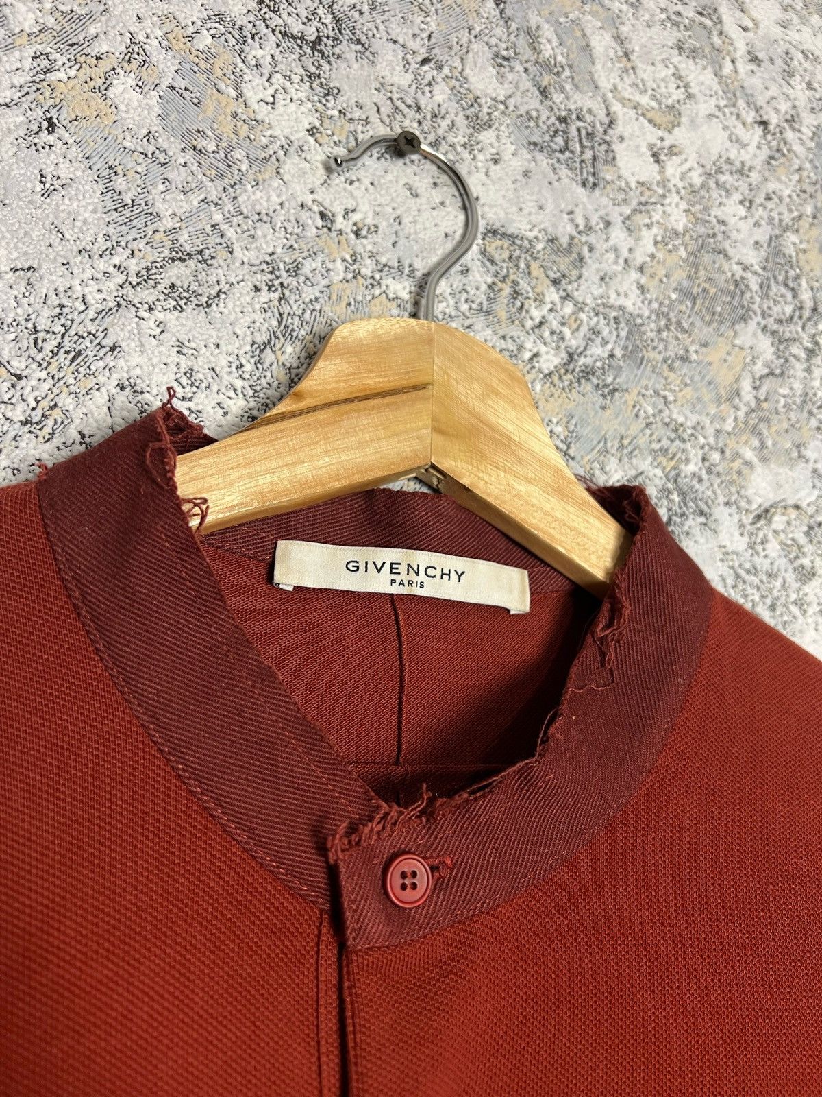 Other Givenchy Stripe Ripped Collard Distressed Long Sleeve Size S Size US S / EU 44-46 / 1 - 3 Thumbnail