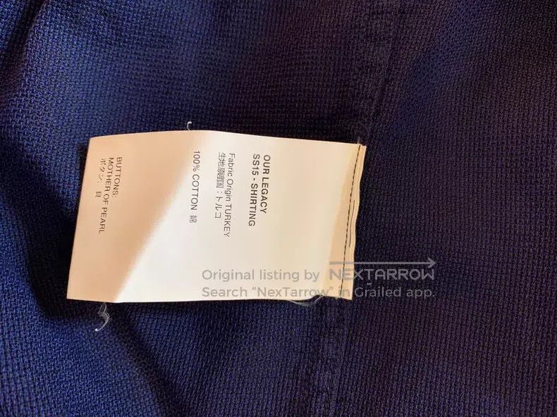 Our Legacy Our Legacy Shirt jacket Size US S / EU 44-46 / 1 - 5 Thumbnail