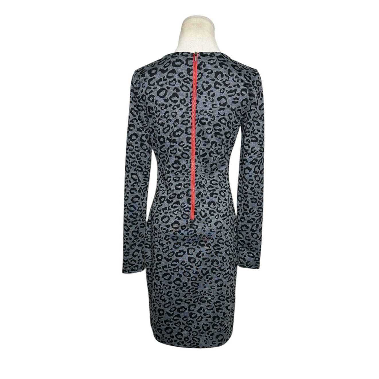 Banana Republic Banana Republic leopard long sleeves sheath dress size 4 Size S / US 4 / IT 40 - 9 Thumbnail
