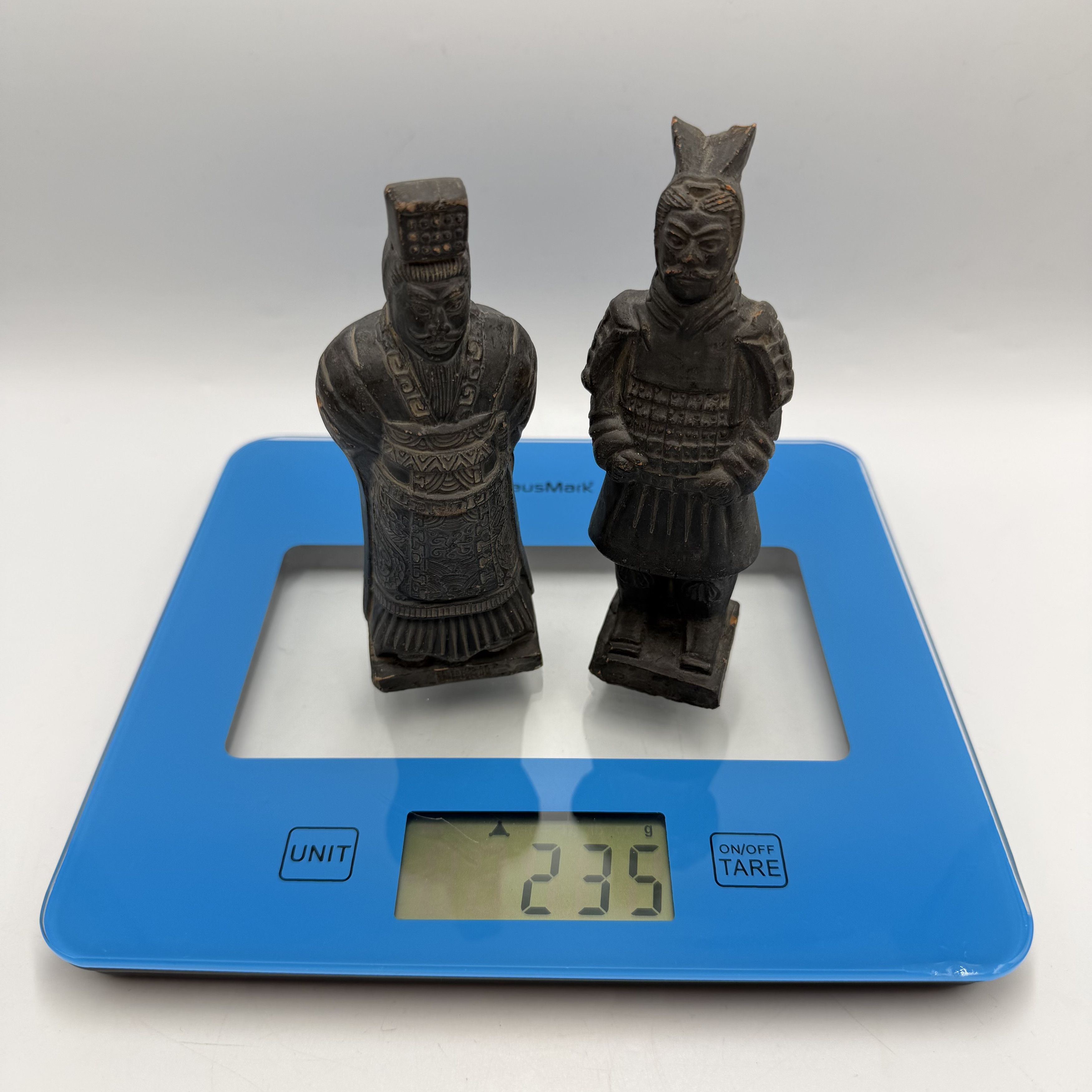 Vintage Vintage Pair Chinese Terracotta Army Warrior Figurines Size ONE SIZE - 11 Thumbnail