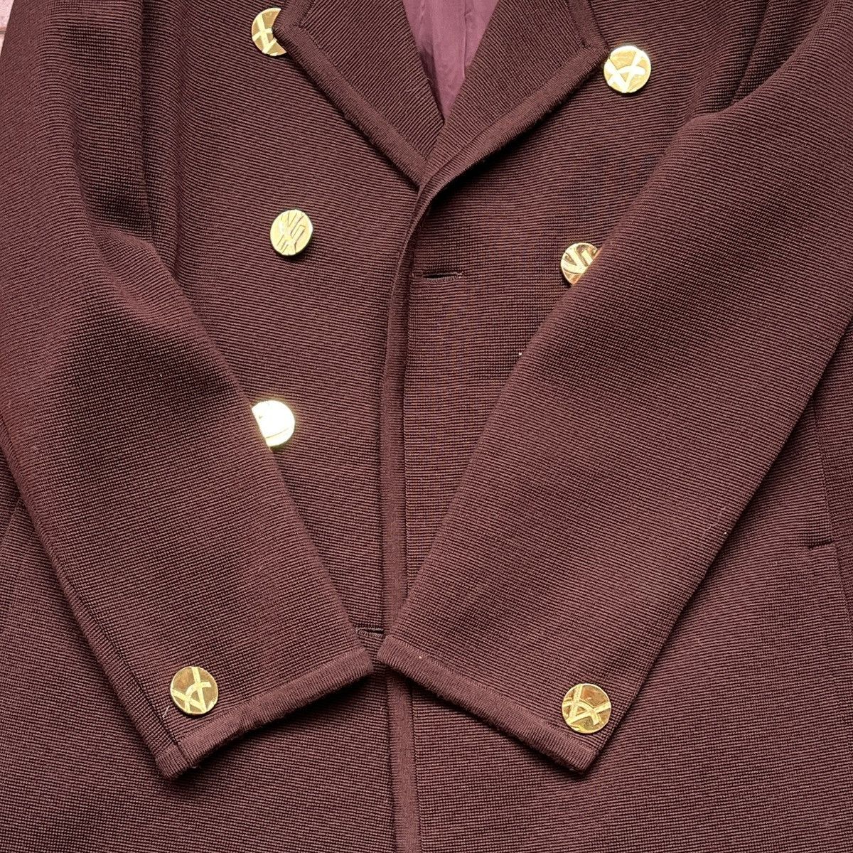 Yves Saint Laurent RARE VINTAGE YVES SAINT LAURENT WOOL DOUBLE BREASTED COAT Size US M / EU 48-50 / 2 - 15 Thumbnail