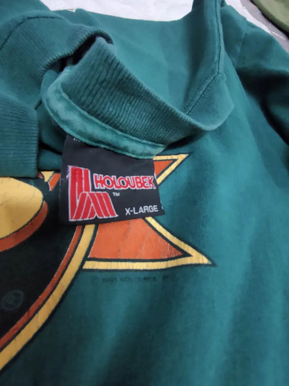 Harley Davidson × Vintage Vintage 90s Harley Davidson holoubek tee Size US XL / EU 56 / 4 - 4 Thumbnail