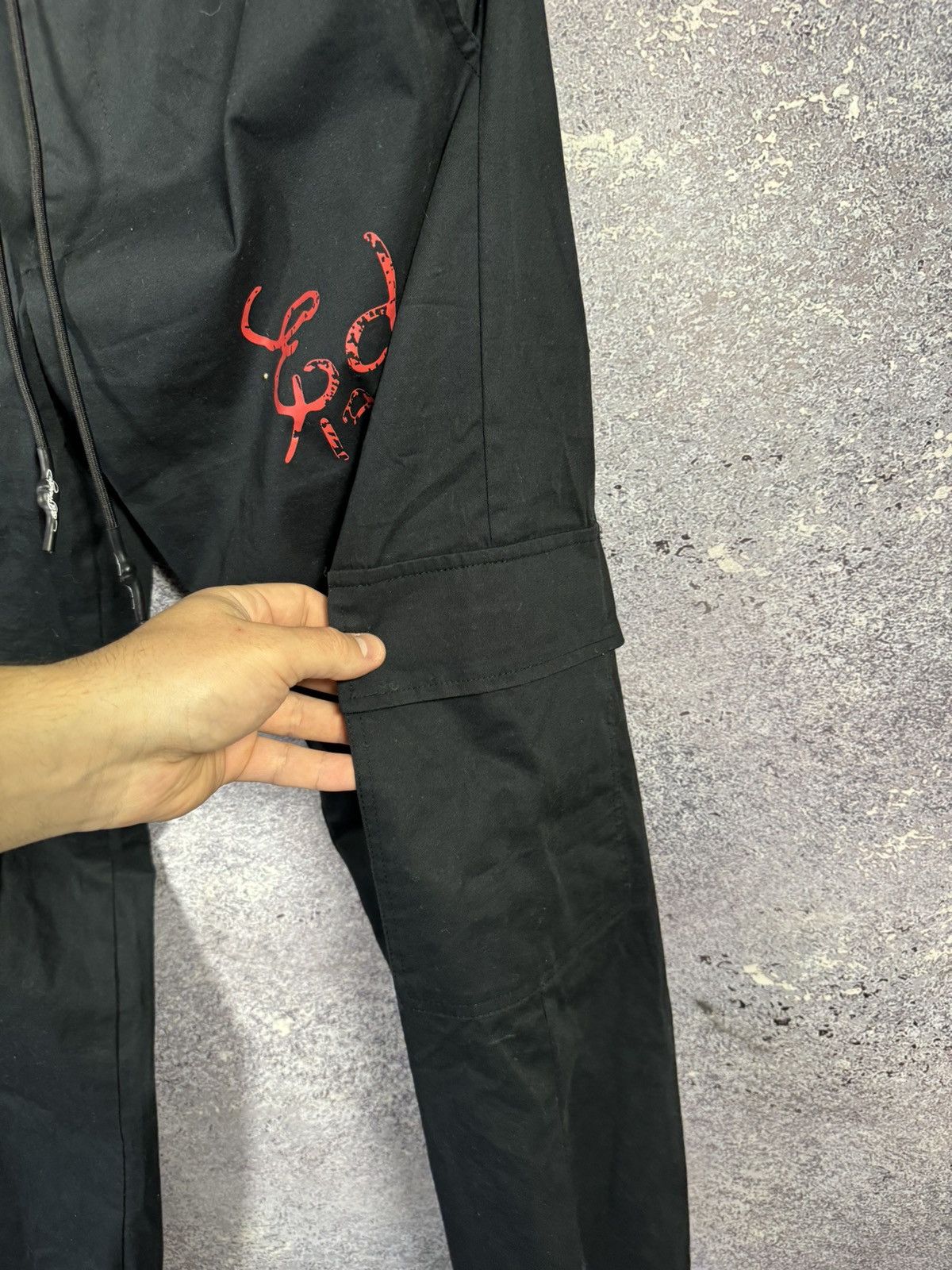Ed Hardy × Urban Outfitters Ed Hardy x Urban Outfitters Cargo Pants Cotton Men XS Black Size US 30 / EU 46 - 11 Thumbnail