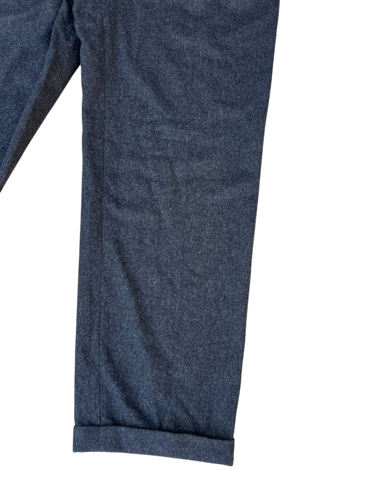 Japanese Brand Vintage 80s Jun Men Japan Black Wool Gurkha Trouser Pant Size US 30 / EU 46 - 15 Thumbnail