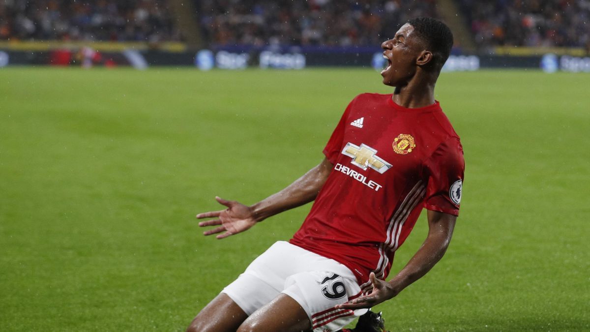 Adidas MAN UNITED ADIDAS 2016/2017 SOCCER HOME JERSEY #19 RASHFORD Size US S / EU 44-46 / 1 - 14 Thumbnail