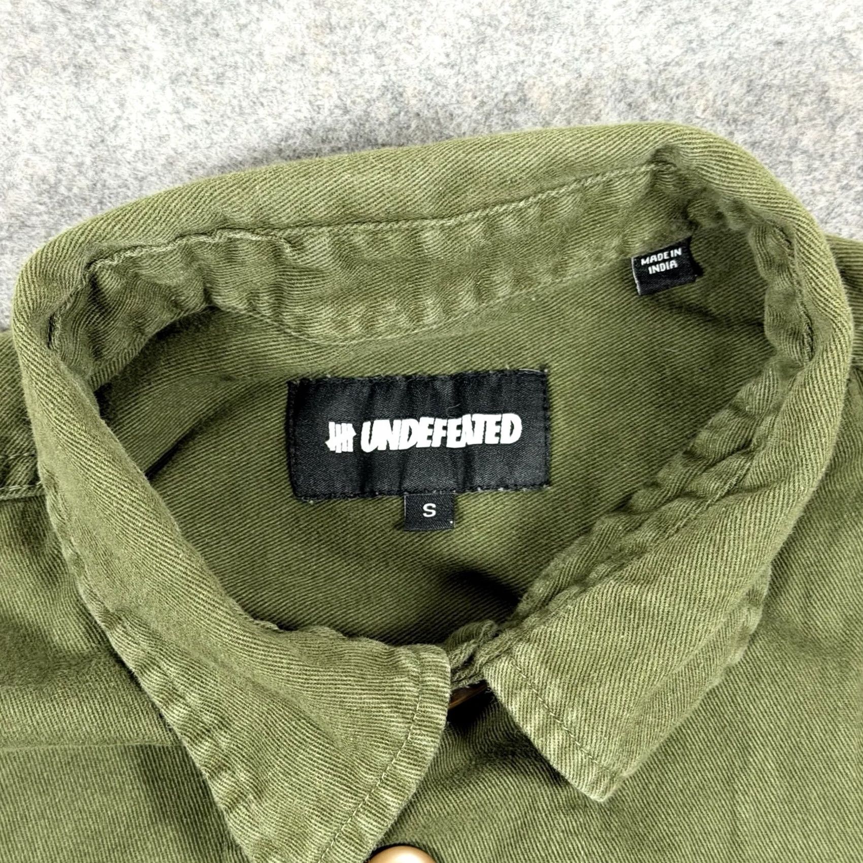 Undefeated Undefeated UNDFTD UNIT BDU Button Shirt Men's Sz Small Olive Green Size US S / EU 44-46 / 1 - 4 Thumbnail