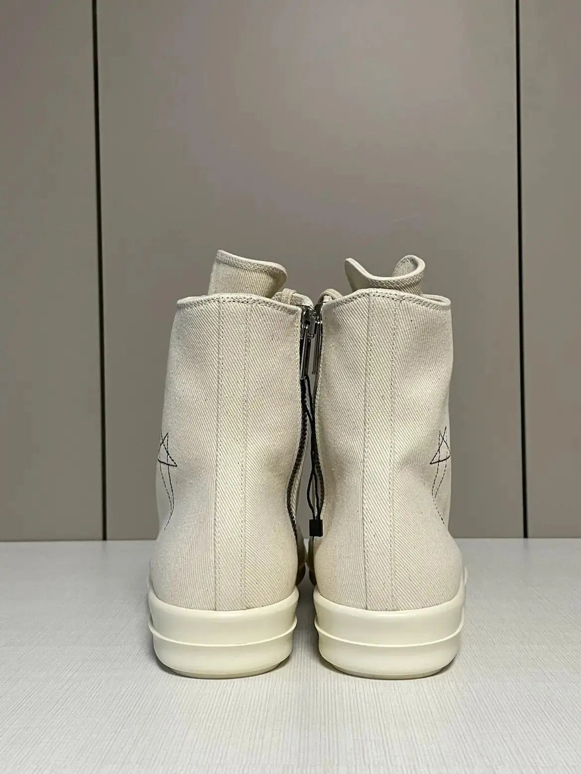 Rick Owens Rick Owens Rick Owens Drkshdw Nature Hi-Top Sneaker-2506 Size US 10 / EU 43 - 3 Thumbnail
