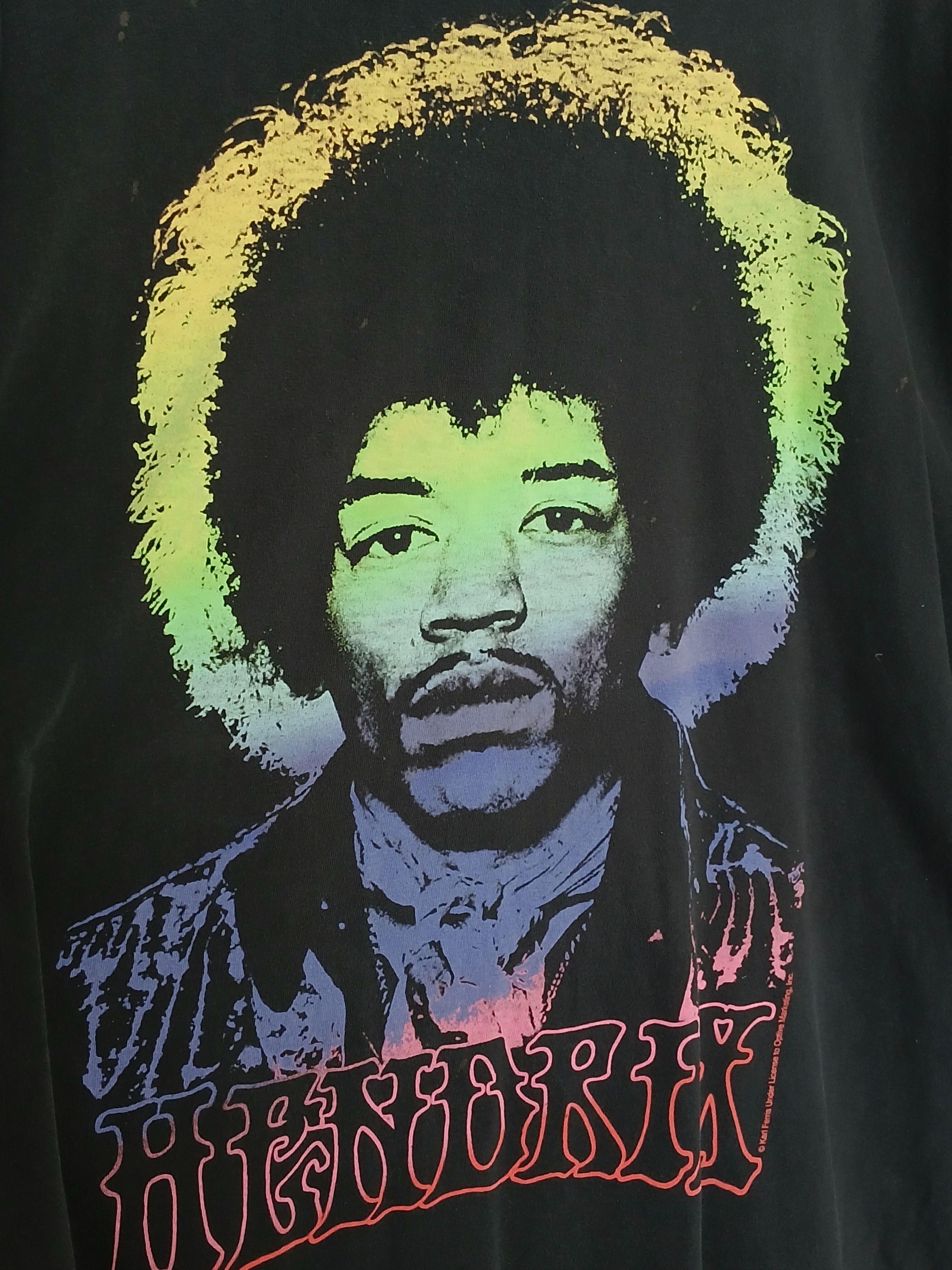 Gildan × Jimi Hendrix 3XL Jimi Hendrix T-Shirt Size US XXL / EU 58 / 5 - 3 Thumbnail