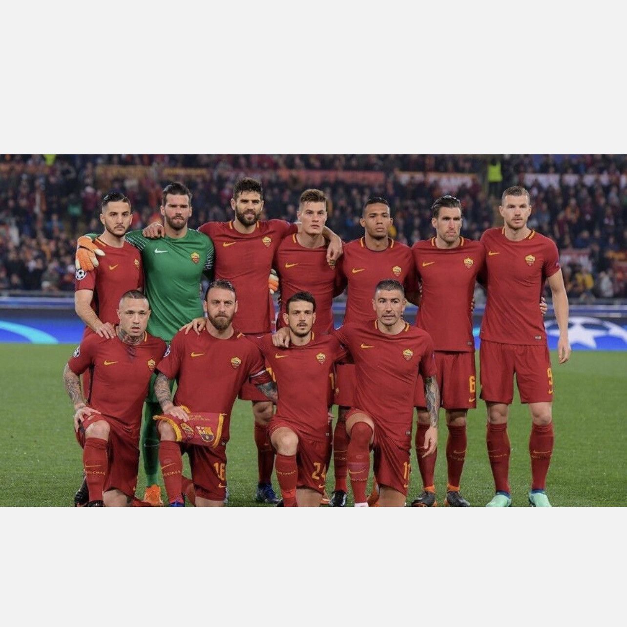 Nike Nike AS Roma 2017/2018 Home Jersey #6 STROOTMAN Serie A Rare Size US M / EU 48-50 / 2 - 2 Thumbnail