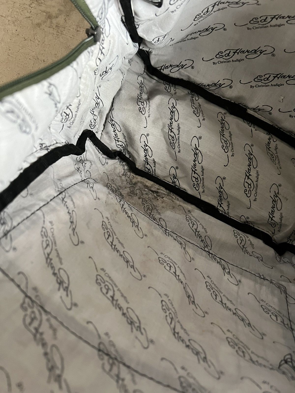 Ed Hardy × Vintage SOLD* Y2k Ed Hardy Backpack Size ONE SIZE - 10 Thumbnail