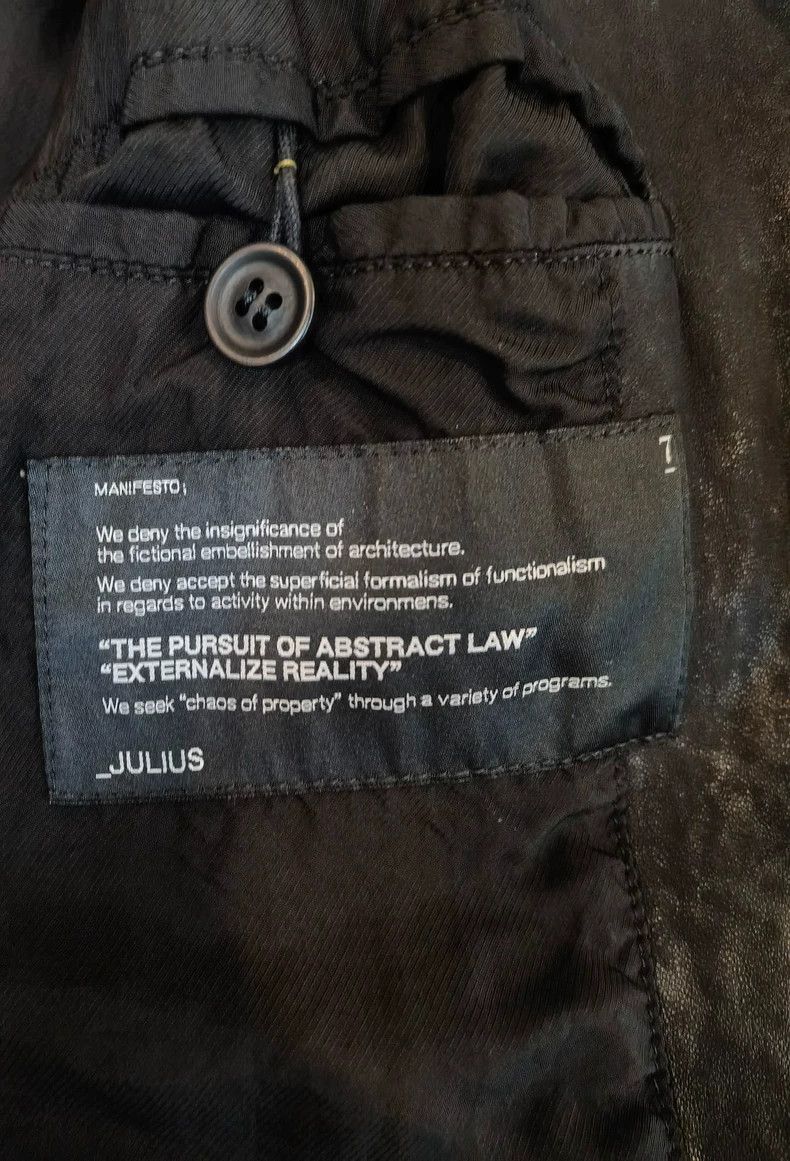 Julius juliusBlack zipper coat 2505-Nextarrow Size US M / EU 48-50 / 2 - 6 Thumbnail