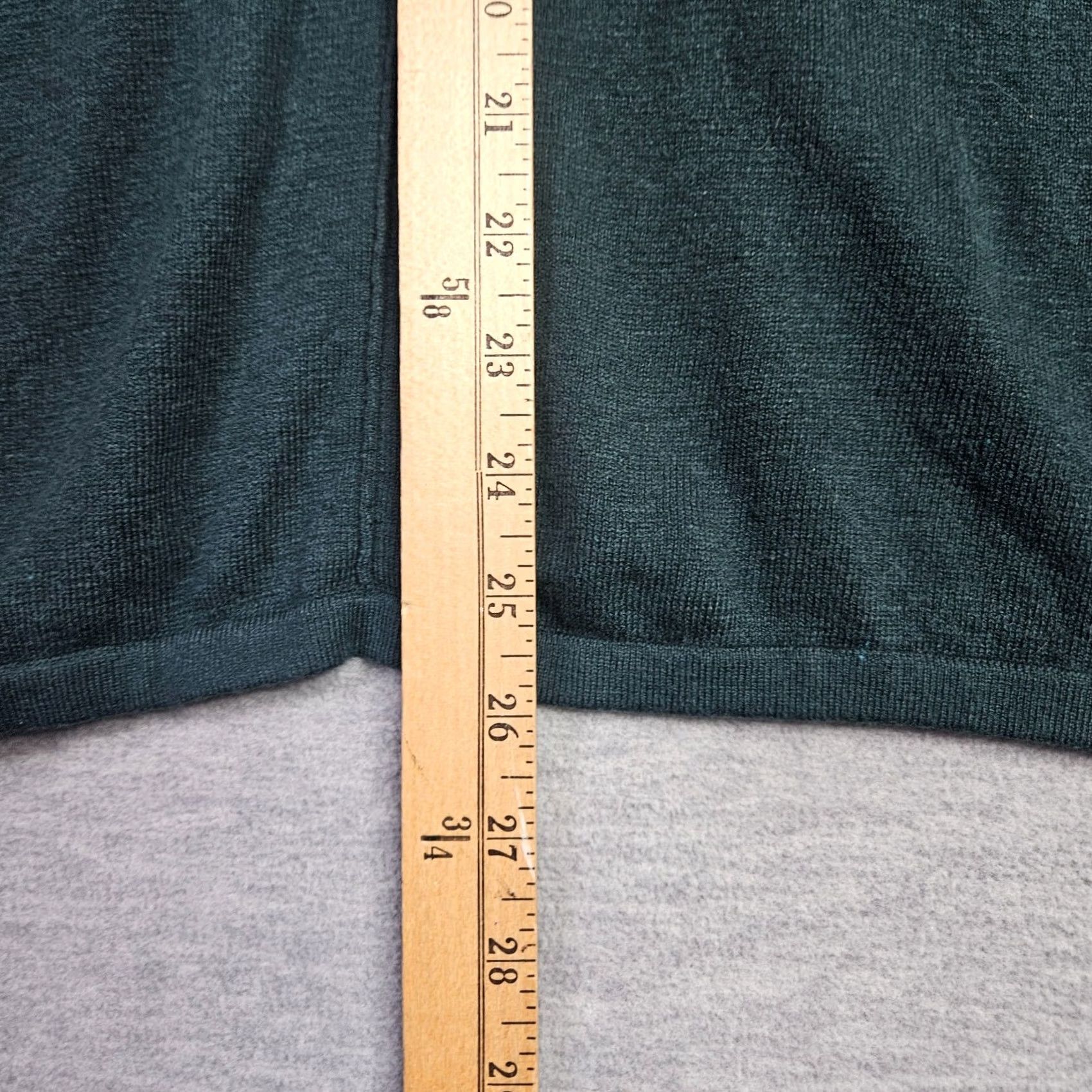 Vintage Pure Jill Knit Top V-Neck Dolman Sleeve Forest Green XL Women Shirt Size XL / US 12-14 / IT 48-50 - 4 Thumbnail