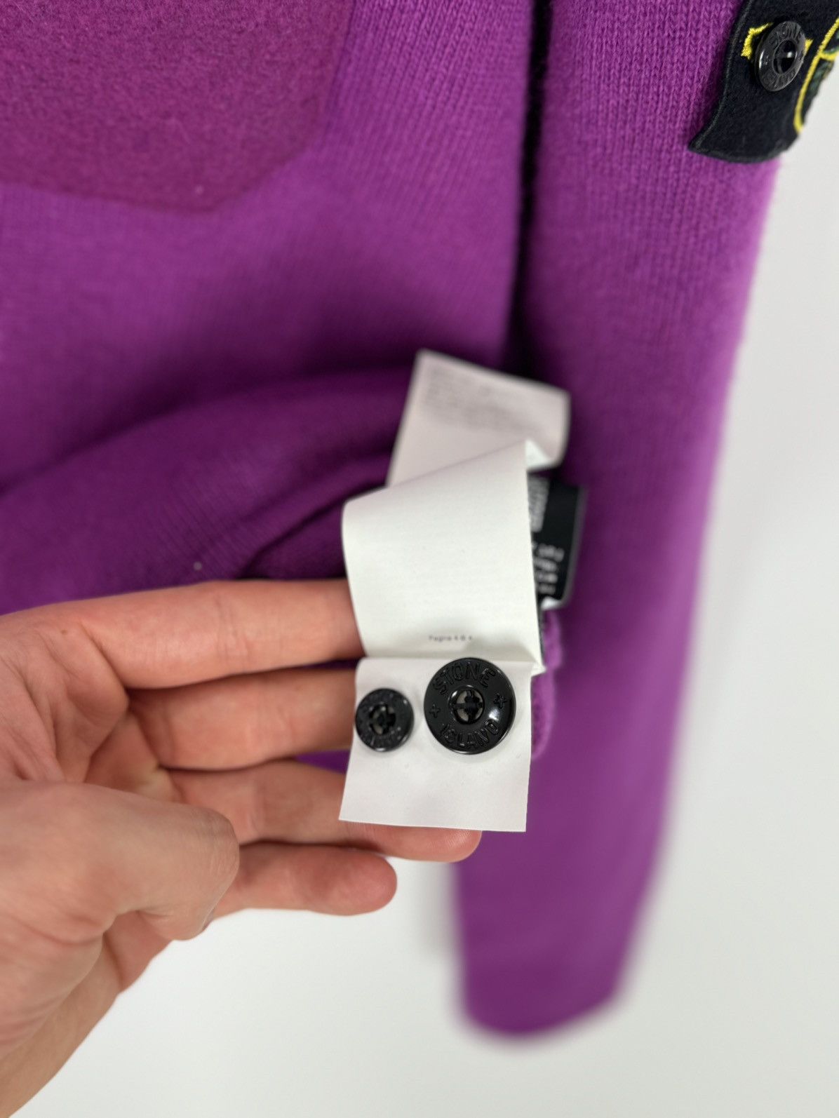 Stone Island Stone Island Purple Wool High Neck Jumper Size US M / EU 48-50 / 2 - 15 Thumbnail