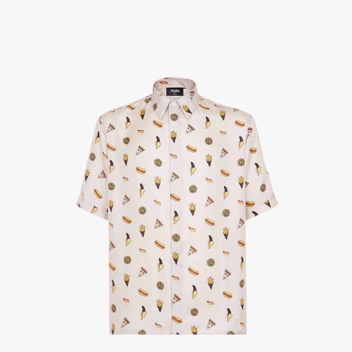 Fendi o1s1wg111025 Shirt in White Size US XL / EU 56 / 4 - 1 Thumbnail