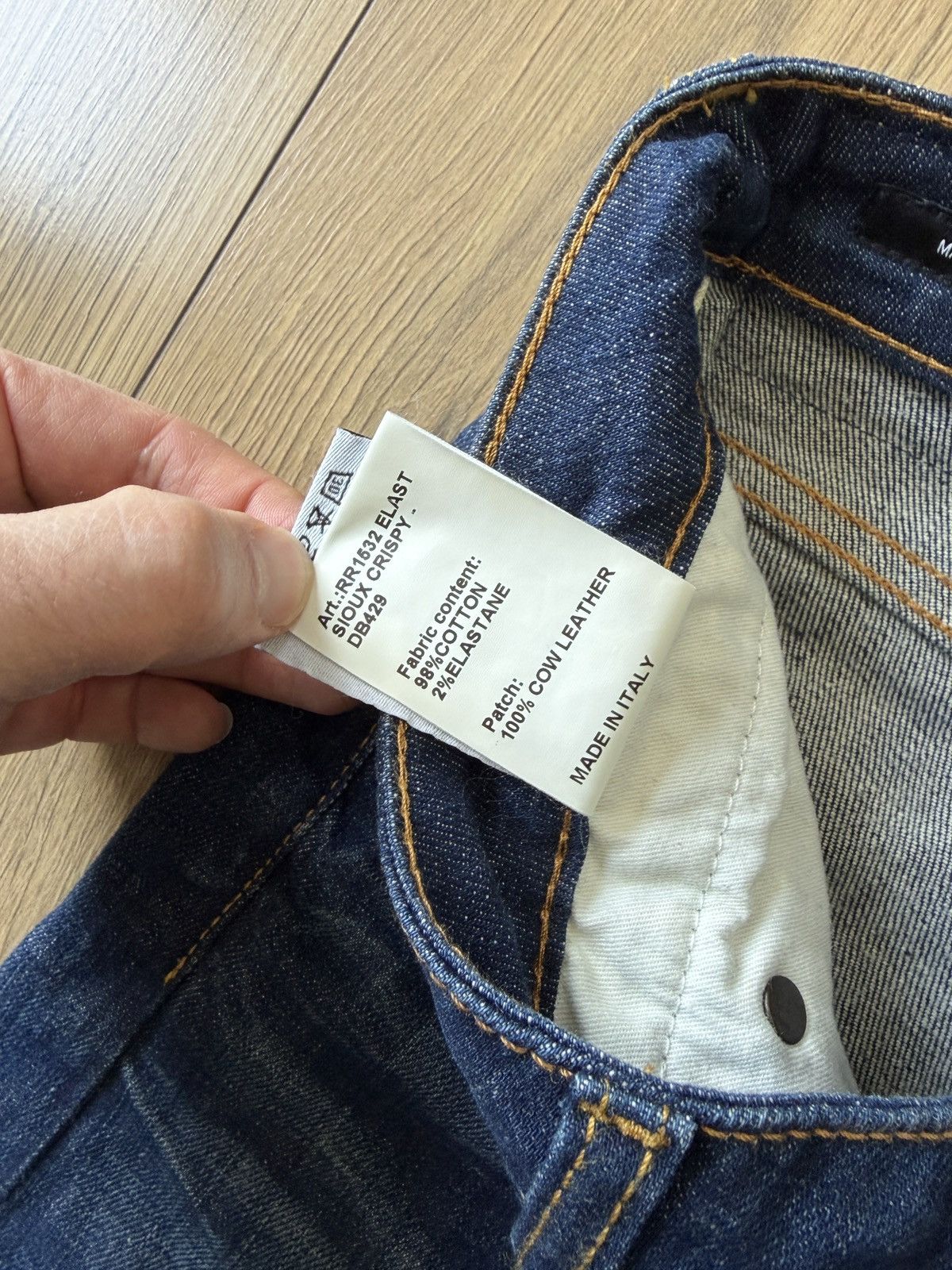 R13 R13 Boy Straight Howell Jeans Size 29" - 10 Thumbnail
