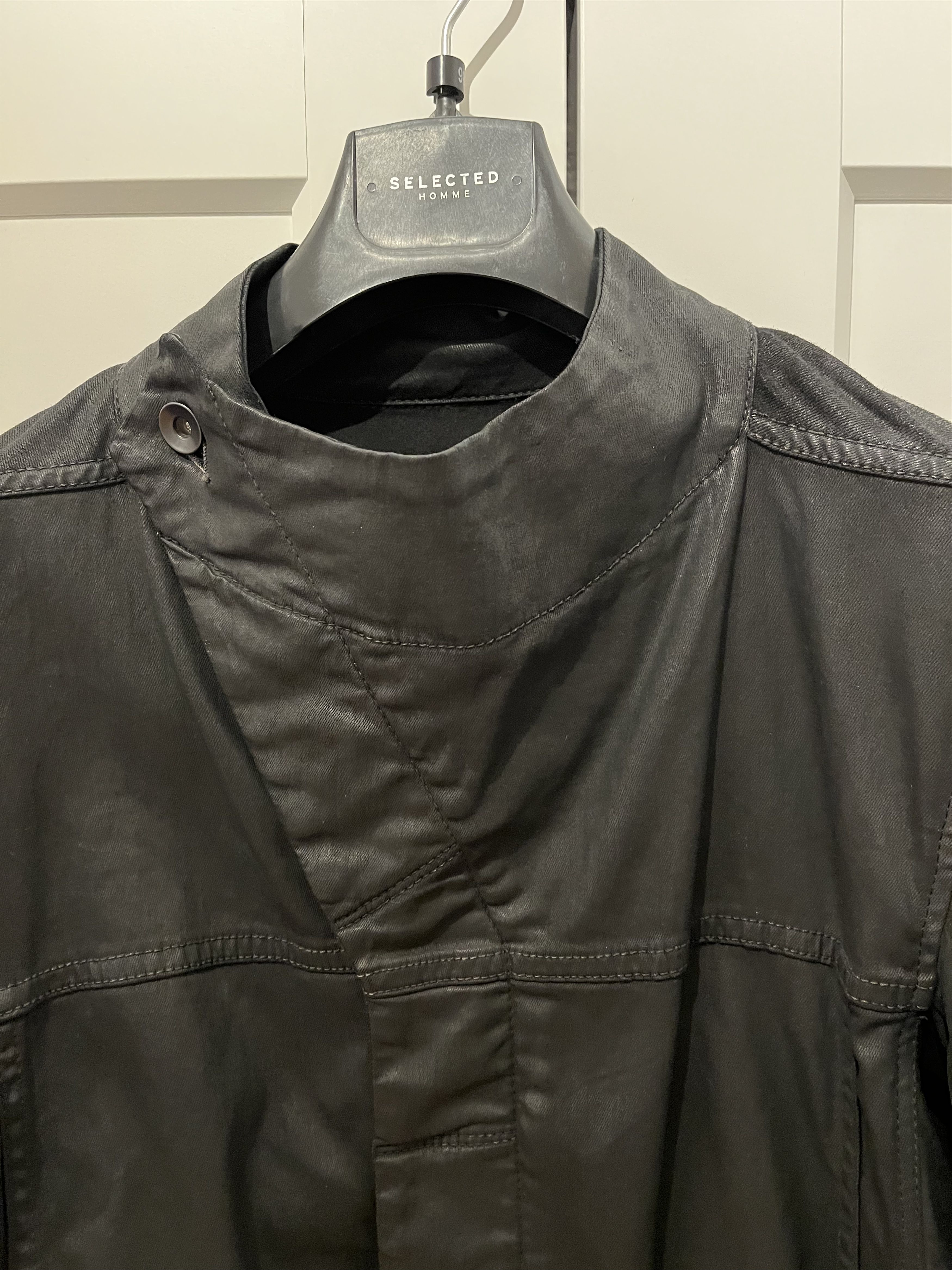 Rick Owens Drkshdw Rick Owens DRKSHDW Leather Sleeve Slave Jacket Size US L / EU 52-54 / 3 - 9 Thumbnail