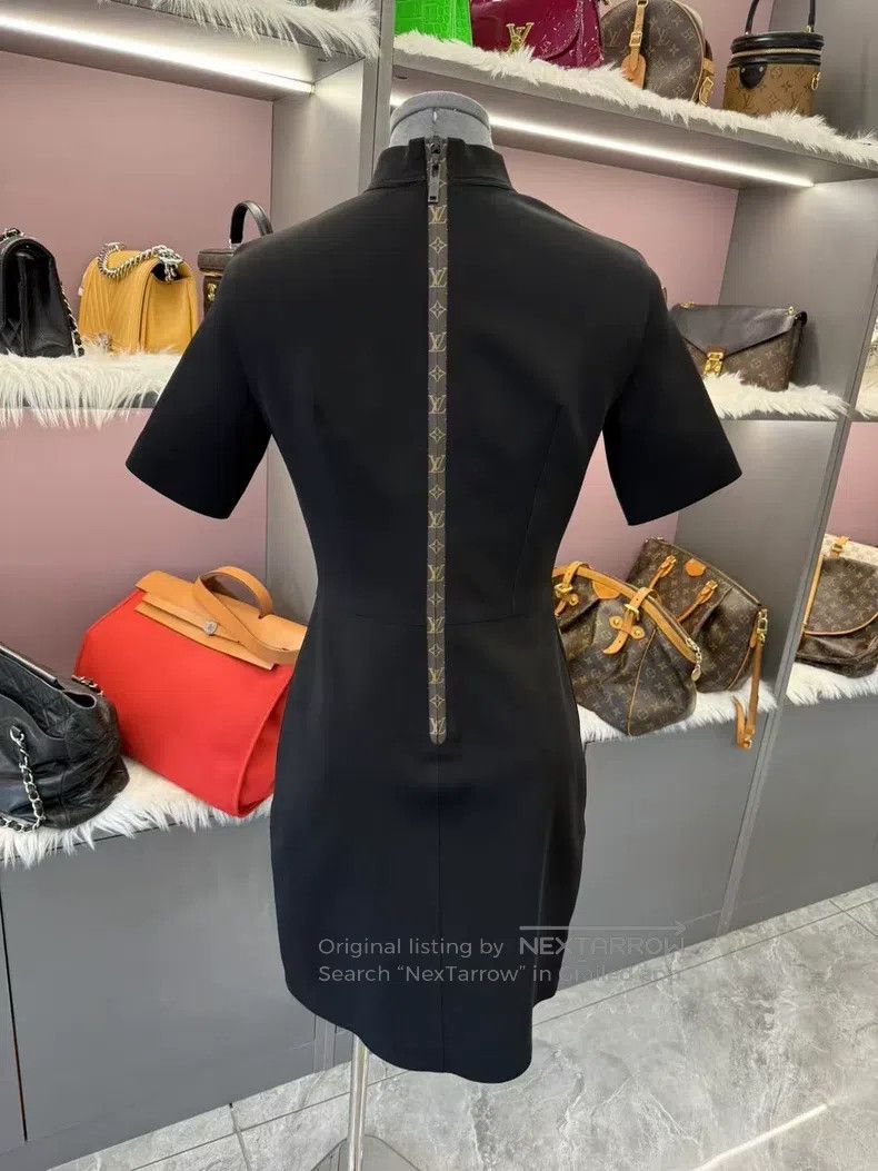 Louis Vuitton Louis Vuitton Tech Fabric Slim Fit Dress Size XS / US 0-2 / IT 36-38 - 4 Thumbnail