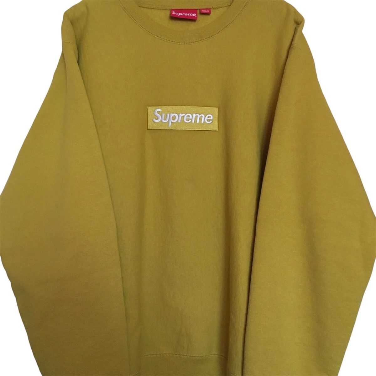 Supreme Supreme Boxlogo Crewneck F/W 18 Size US XL / EU 56 / 4 - 1 Thumbnail