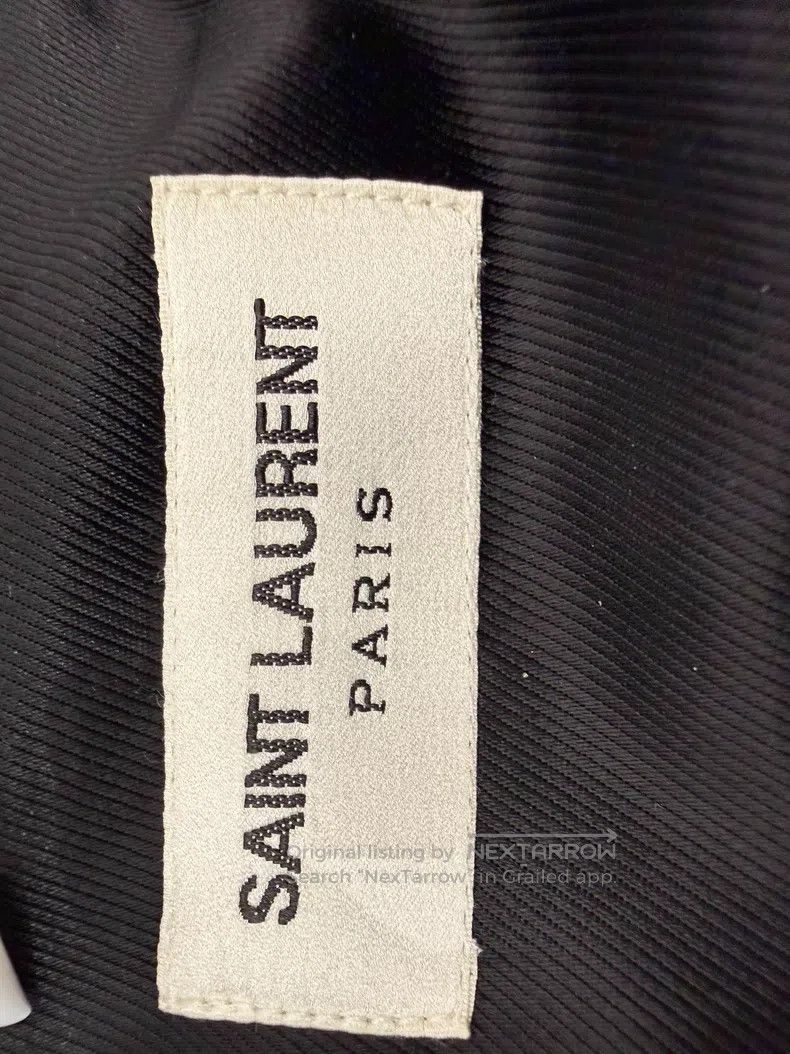 Saint Laurent Paris Saint Laurent Paris Velvet Glitter Jacket Size US L / EU 52-54 / 3 - 3 Thumbnail