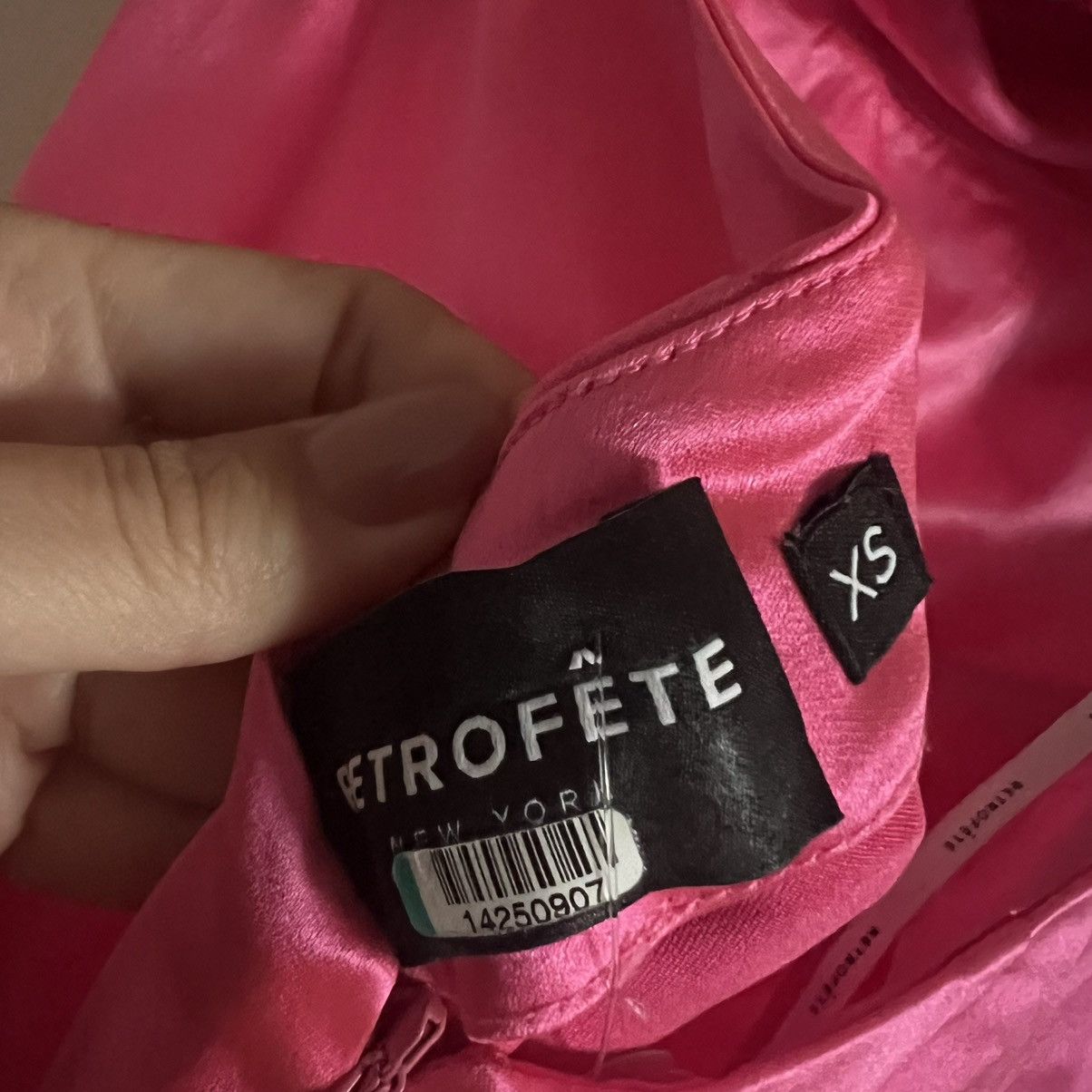 Retrofete RETROFETE ROSA CORSET maxi DRESS size XS Hyper Pink Size XS / US 0-2 / IT 36-38 - 6 Thumbnail