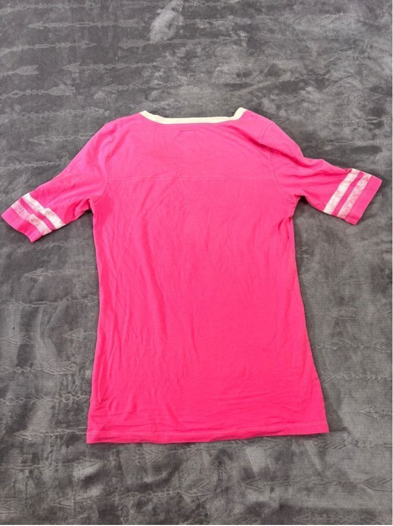 Pink Women's PINK V-neck T-Shirt, Size M, Pink Size L / US 10 / IT 46 - 10 Thumbnail