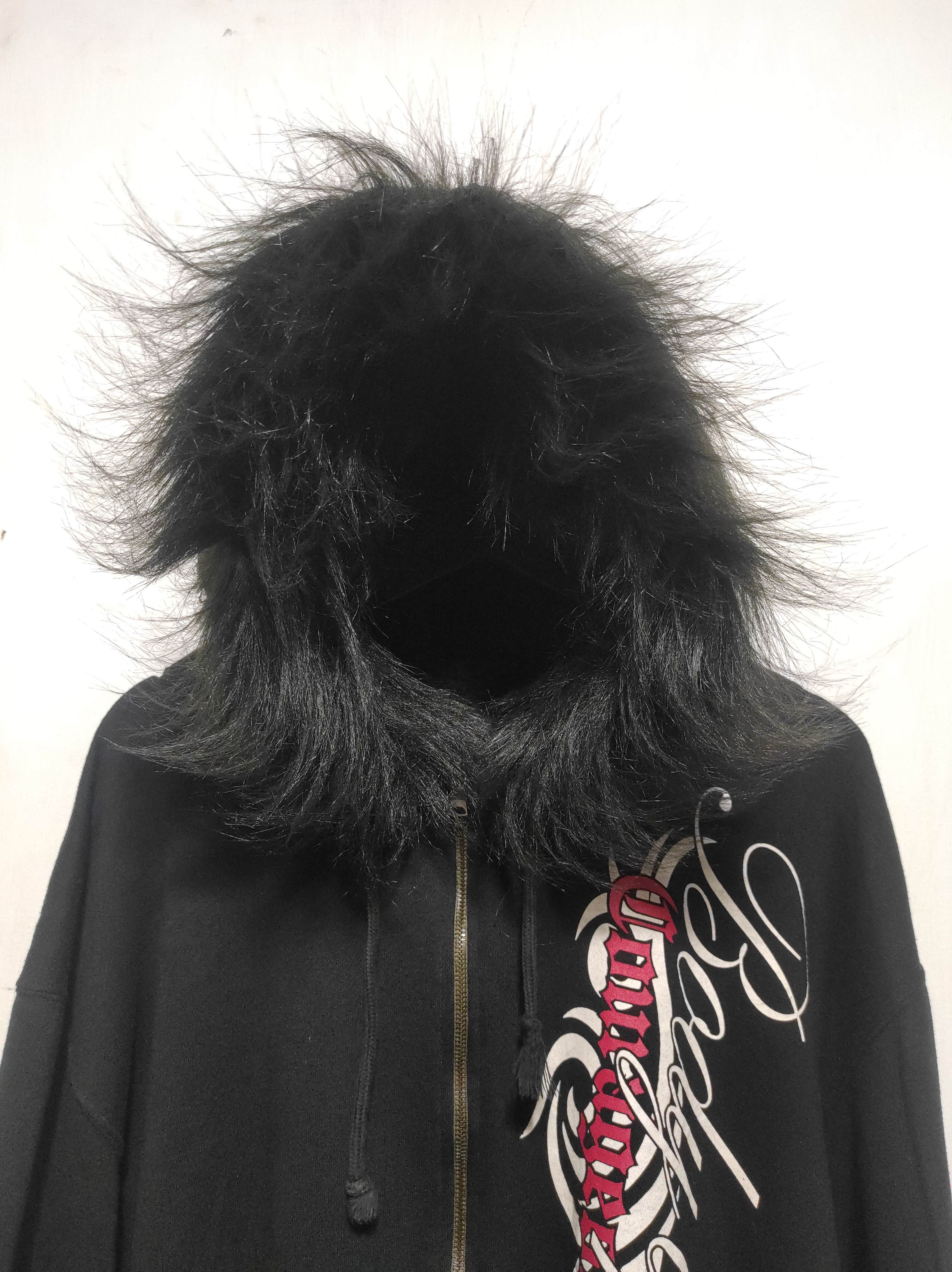 Affliction Clash A Head Poem Zip Fur Hoodie IfSixWasNine LGB style Size US XL / EU 56 / 4 - 4 Thumbnail
