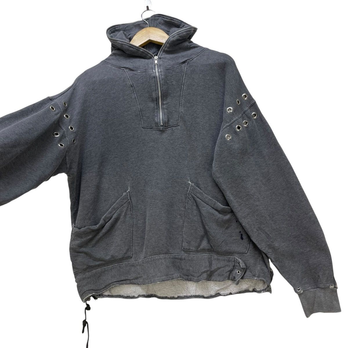 Hysteric Glamour 💥Vintage Distressed Dual Locket Pullover Hoodie Jacket Size US M / EU 48-50 / 2 - 11 Thumbnail