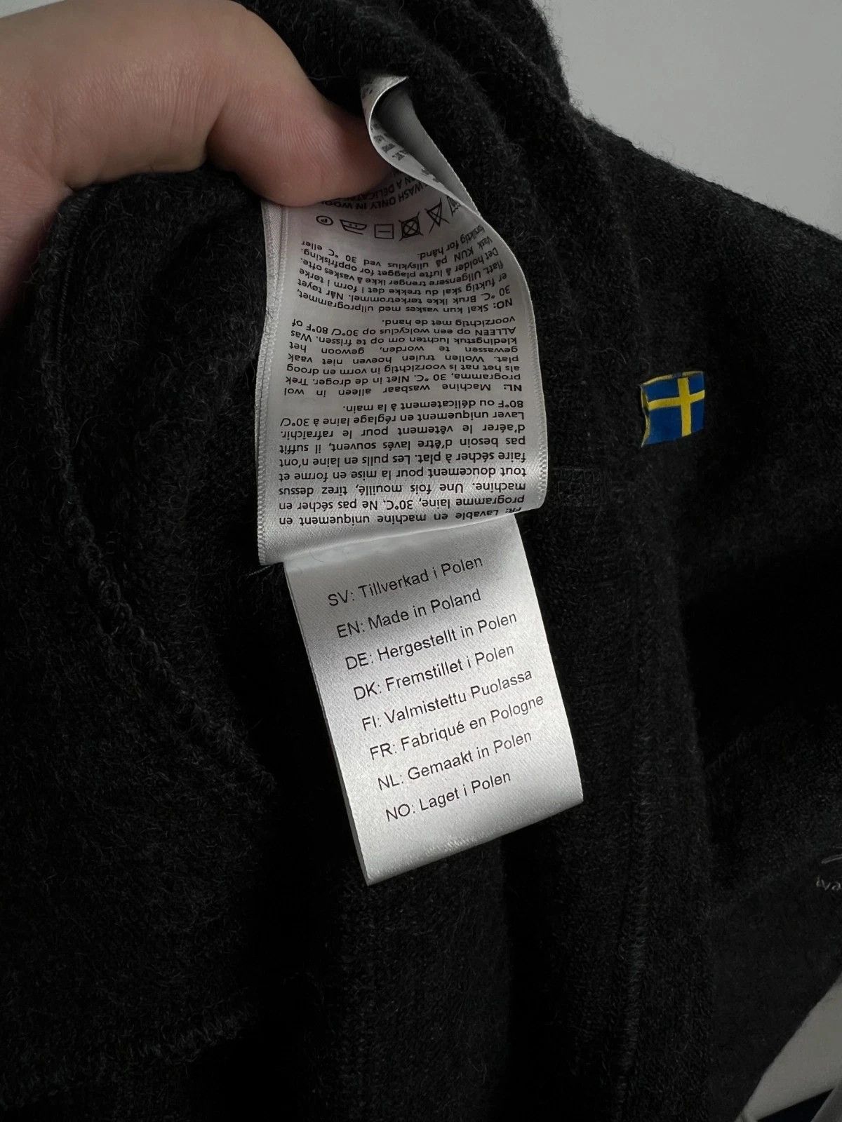 Other Ivanhoe Of Sweden Bella Full Zip Graphite Marl Pullover Size XXL / US 16-18 / IT 52-54 - 10 Thumbnail
