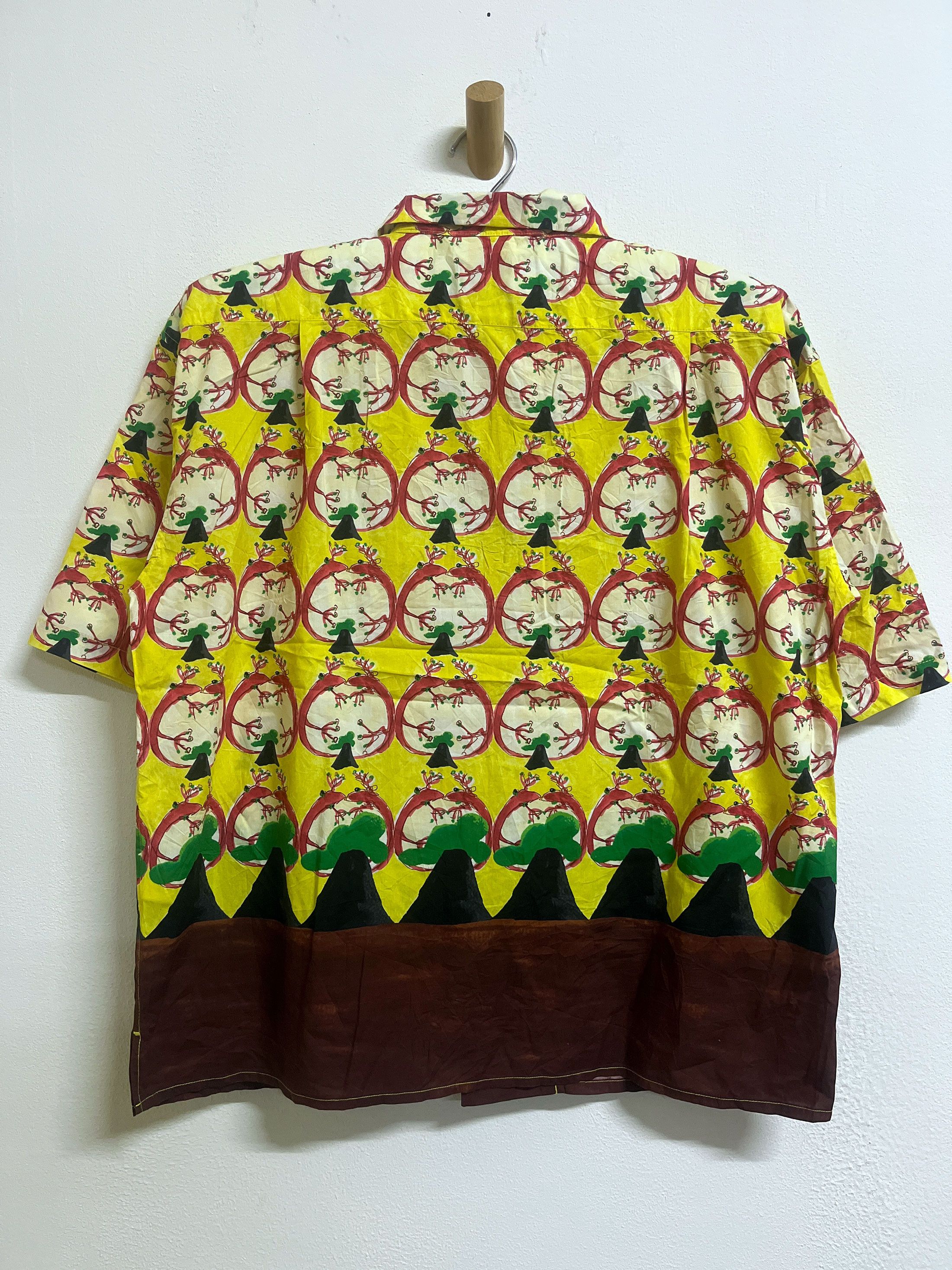Tsumori Chisato tsumori chisato by niko and Croppped Short Sleeve Hawaii Size US S / EU 44-46 / 1 - 4 Thumbnail