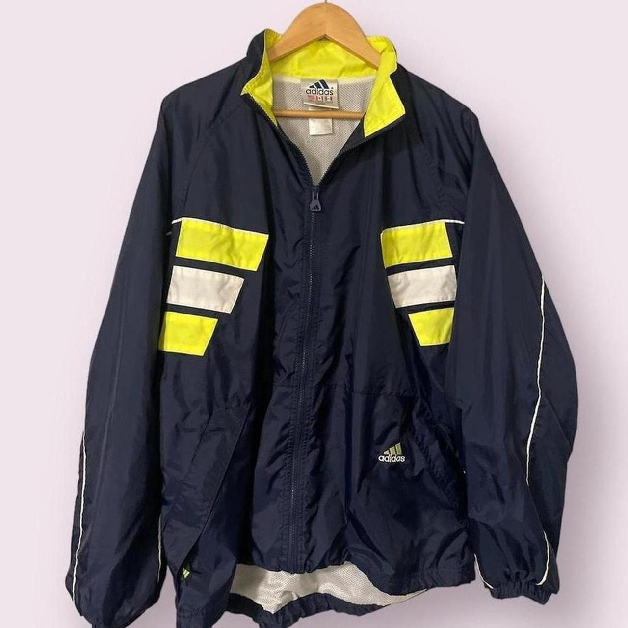 Other Vintage 90’s Adidas Embroidered Zip-up Windbreaker Jacket Size US L / EU 52-54 / 3 - 1 Thumbnail