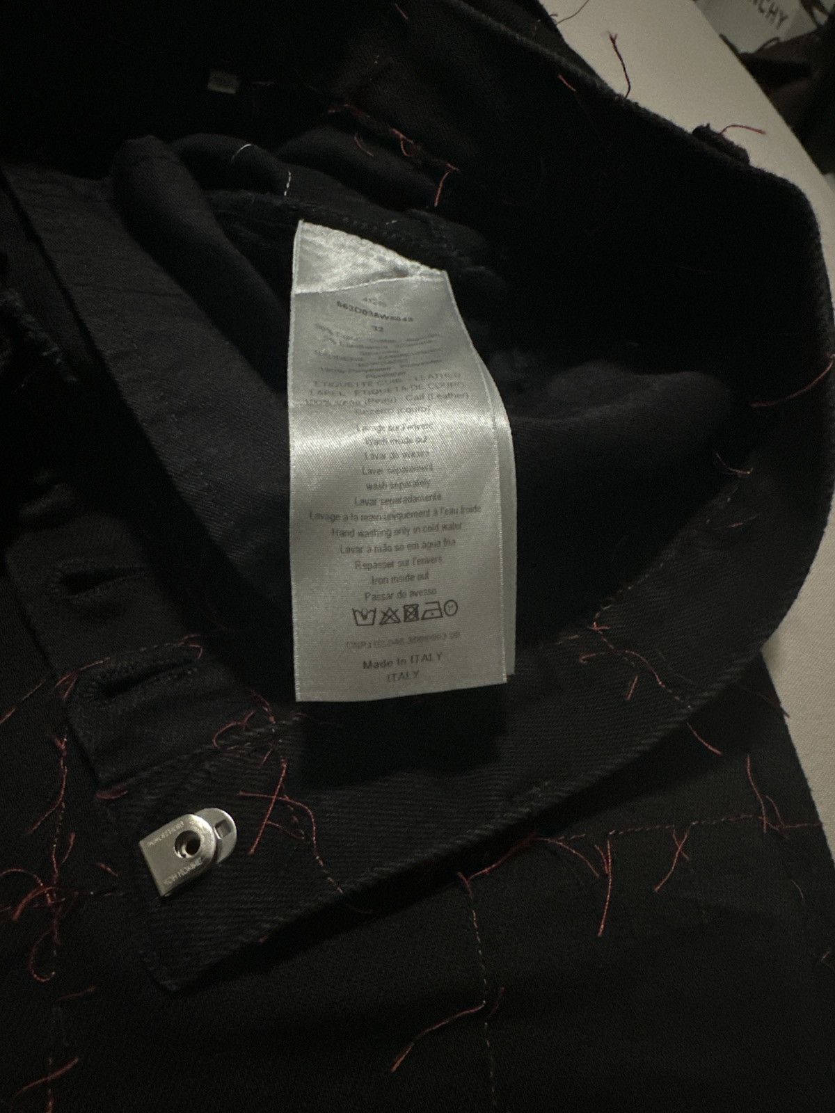Dior Dior Homme SS2017 Exposed Stitch Denim Size US 32 / EU 48 - 13 Thumbnail