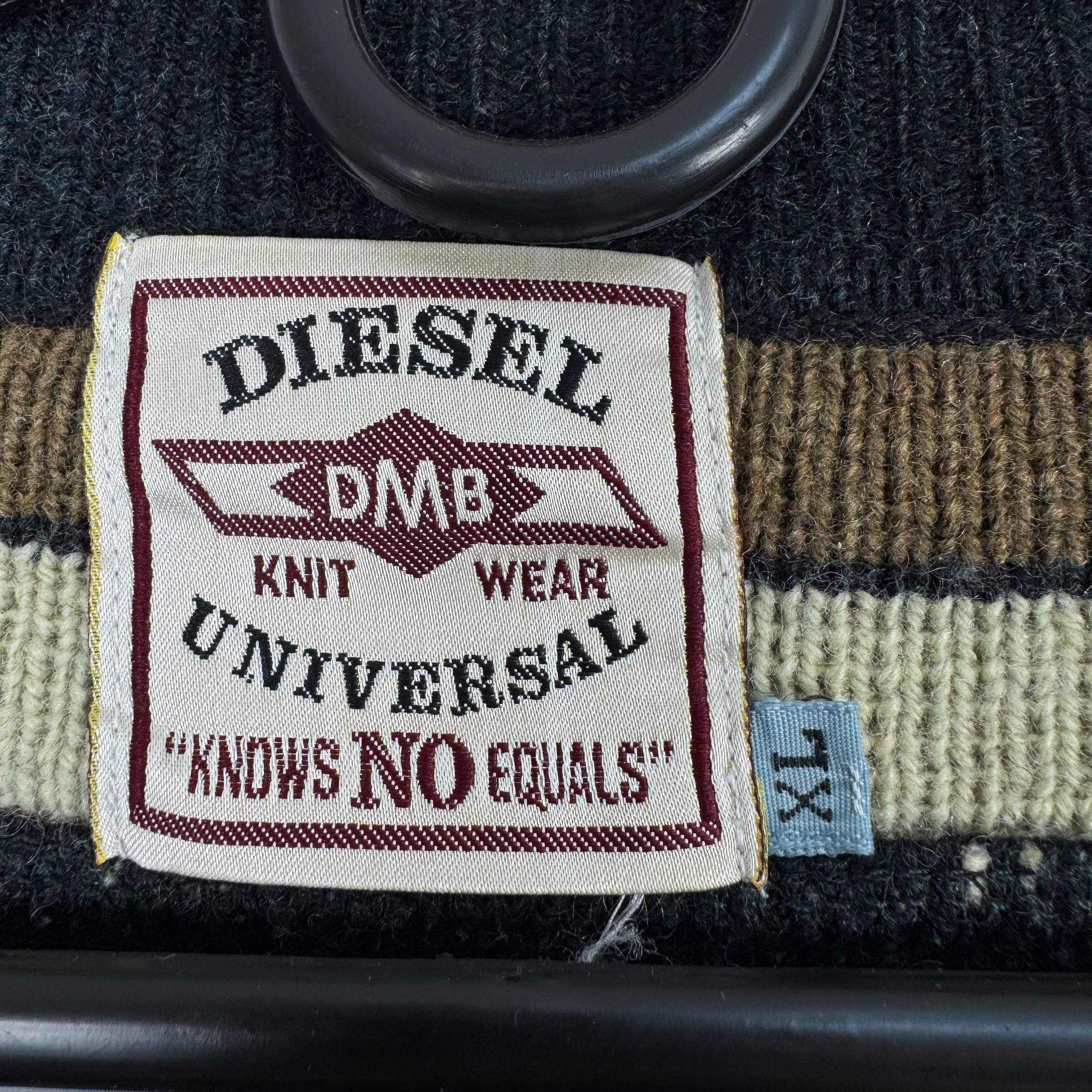 Diesel Diesel DMB Knit Sweater Navy Vintage Mens Size XL Size US XL / EU 56 / 4 - 3 Thumbnail