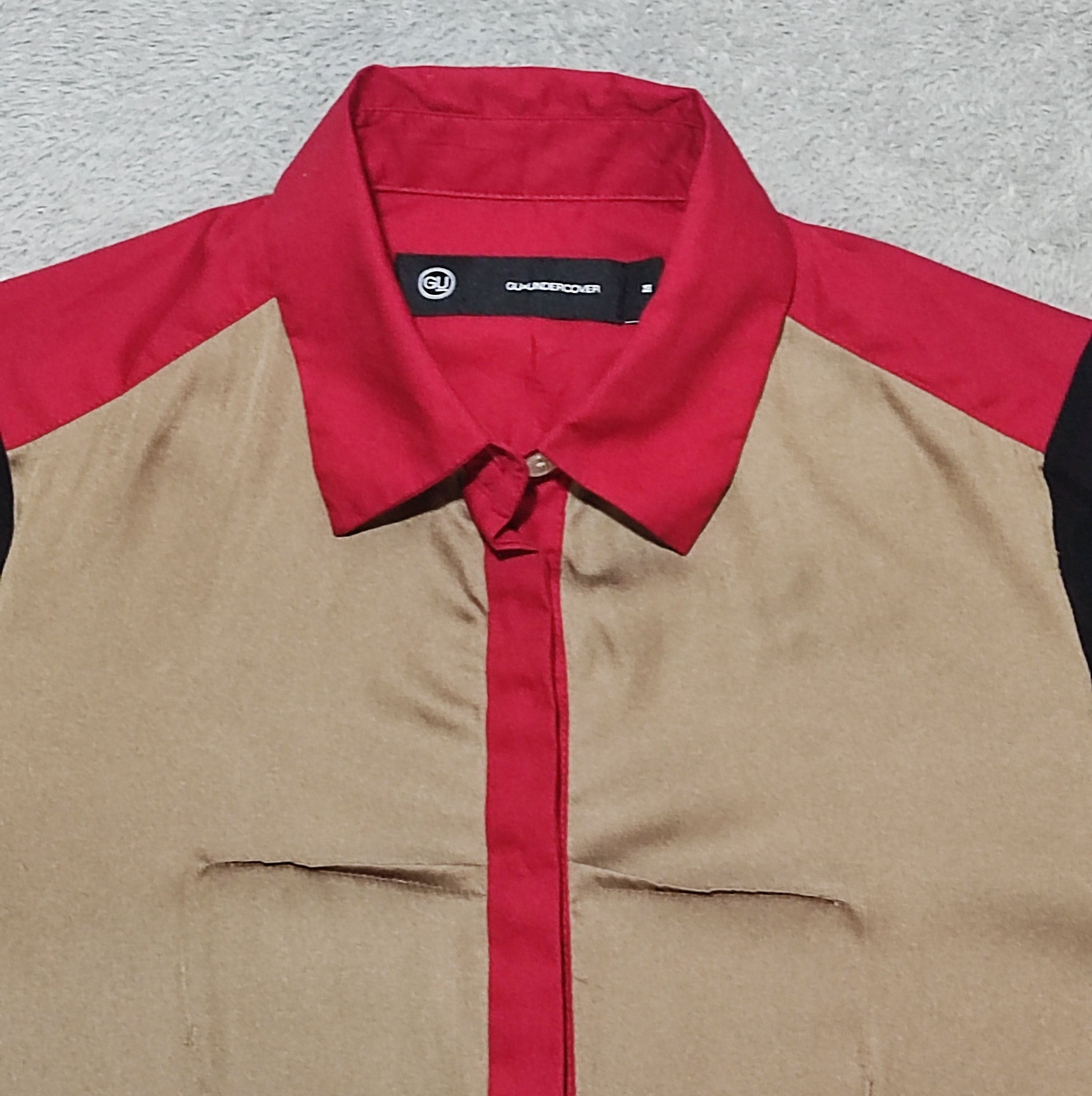 GU × Undercover GU x Undercover Tri-Tone Colorblock Button Up Shirts Size M / US 6-8 / IT 42-44 - 5 Thumbnail