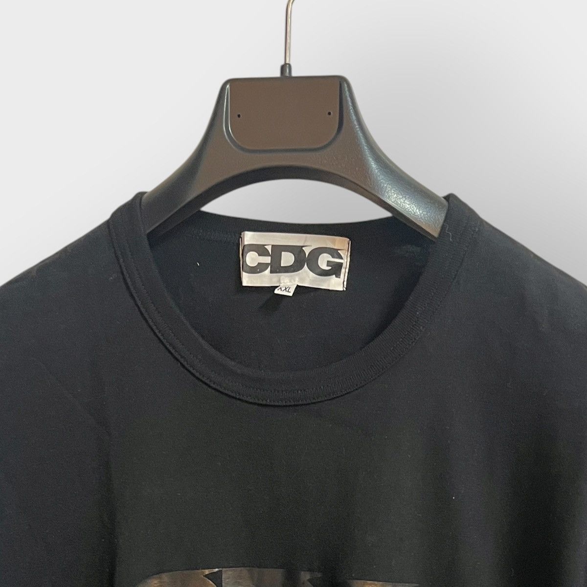 CDG by Comme des Garcons ARCHIVAL! 2010s Comme Des Garcons CDG Logo Tee (2XL) Size US XXL / EU 58 / 5 - 3 Thumbnail