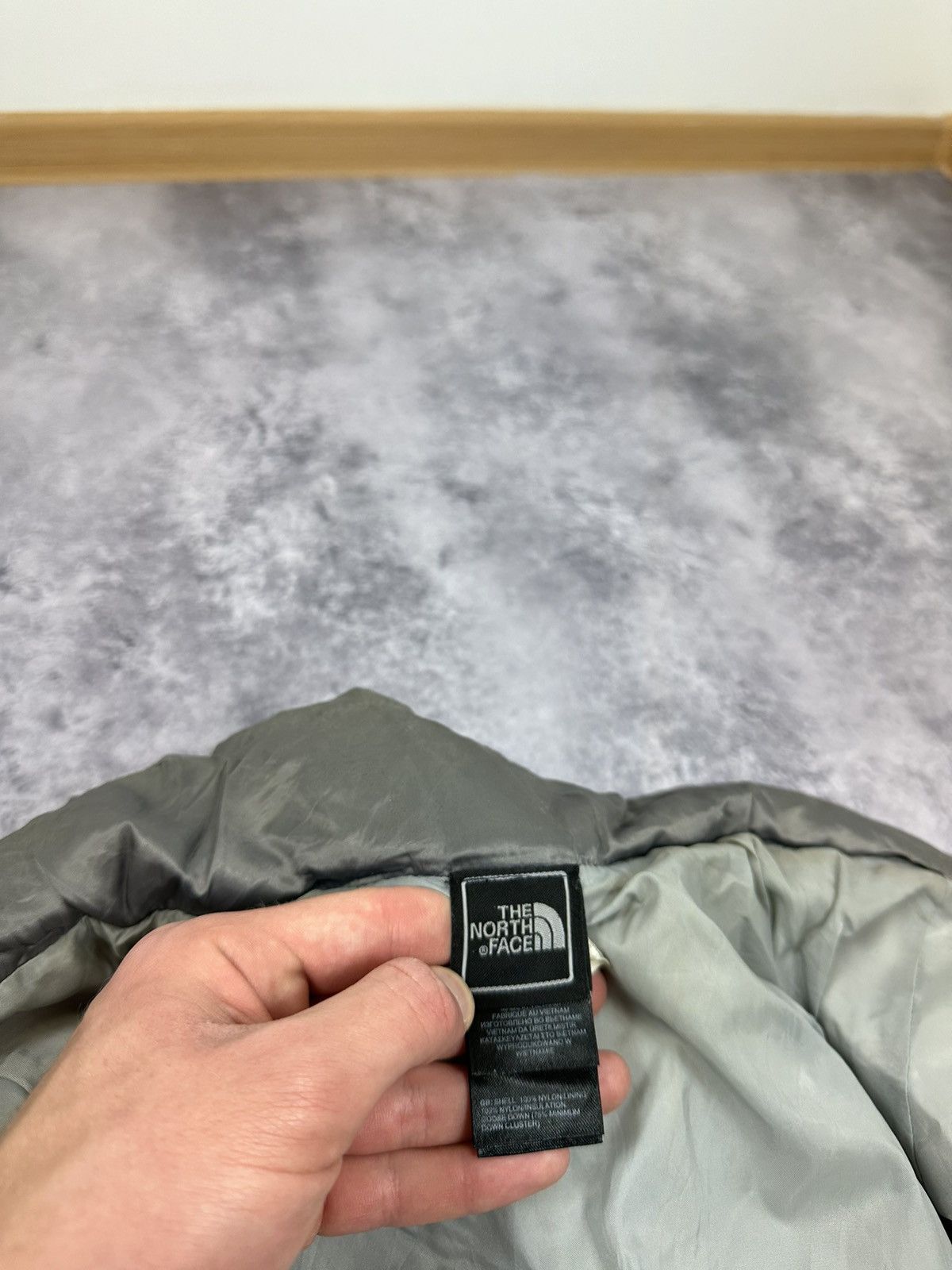 The North Face × Vintage Vintage The North Face 550 Down Nuptse Y2K Puffer Jacket Size S / US 4 / IT 40 - 20 Thumbnail