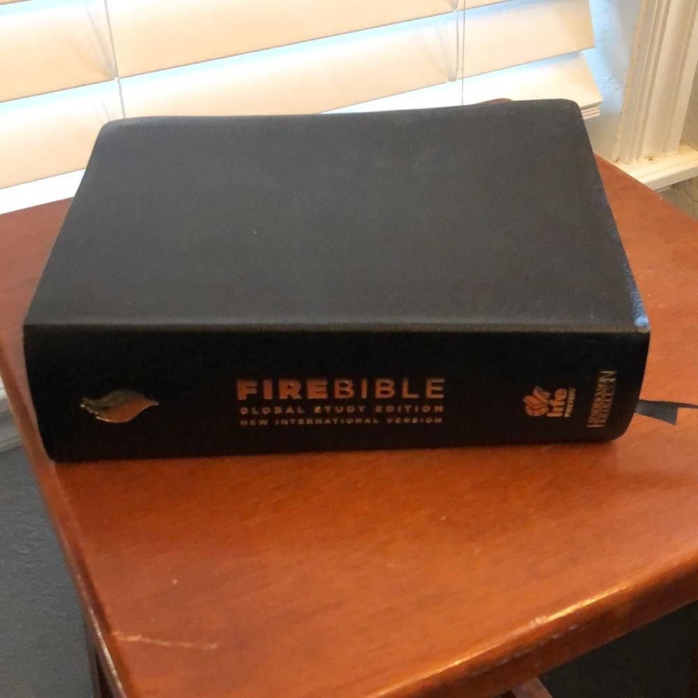 Designer NIV Fire Bible Global Study Edition Bonded Leather Bible Size ONE SIZE - 1 Thumbnail