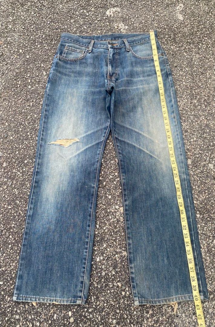 Edwin Vintage Edwin Distressed Denim Size US 32 / EU 48 - 2 Thumbnail
