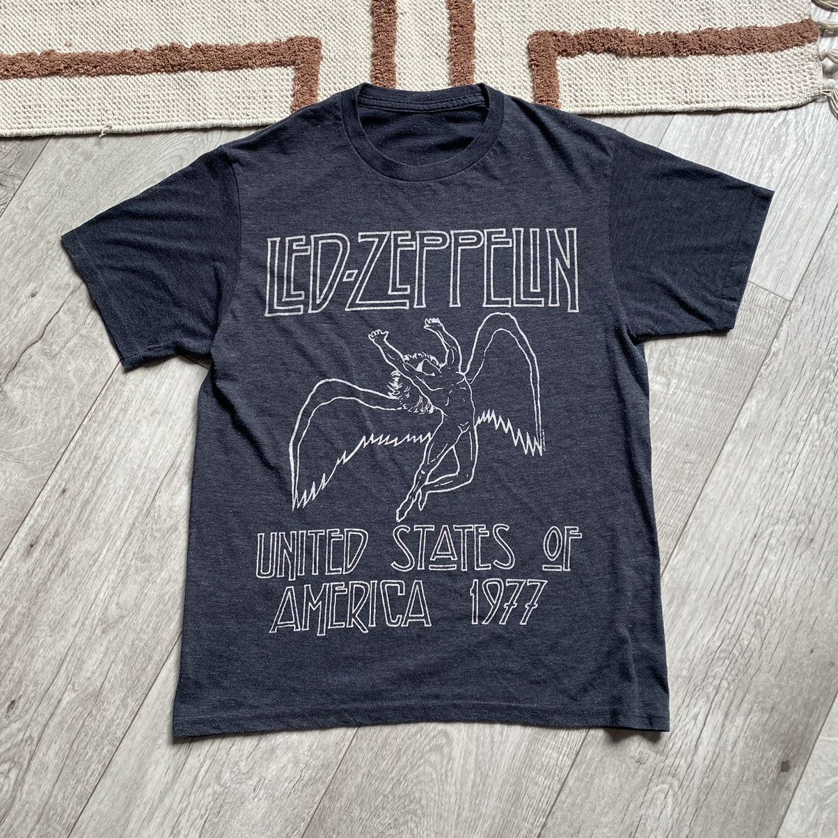 Band Tees VINTAGE LED ZEPPELIN UNITED STATES OF AMERICA 1977 T SHIRT Size US M / EU 48-50 / 2 - 1 Thumbnail