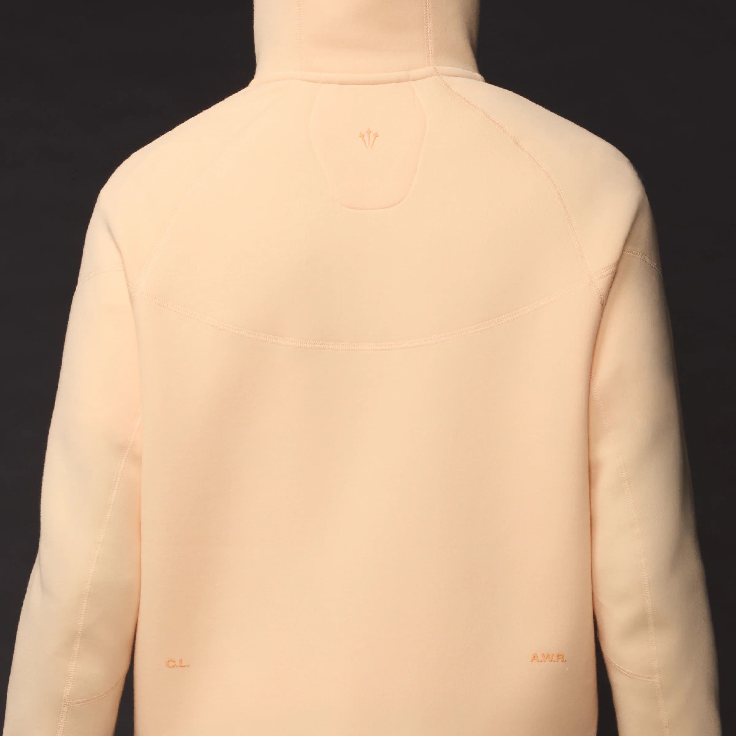 Drake Nike x NOCTA Tech Fleece Full Zip Hoodie Ice Peach Size US XXL / EU 58 / 5 - 11 Thumbnail