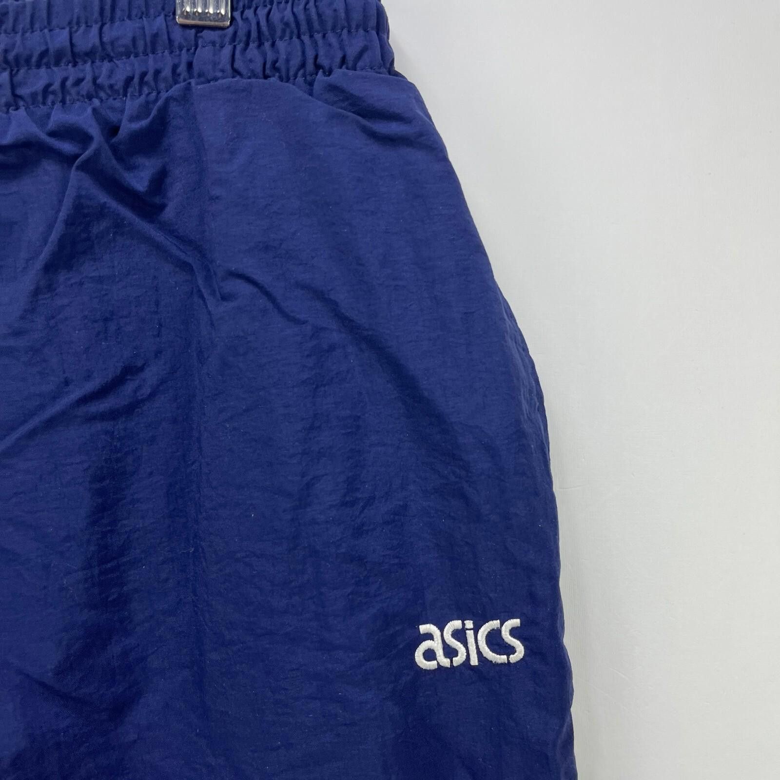 Asics Vintage 90s Asics Windbreaker Track Pants Lined Large Size US 34 / EU 50 - 3 Thumbnail