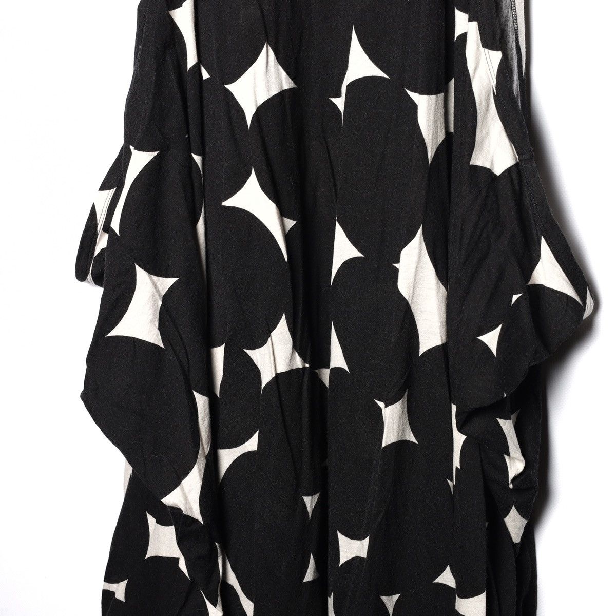 Rundholz Rundholz Black Label Wide Maxi Dress Polka Dot Printed White Size S / US 4 / IT 40 - 20 Thumbnail