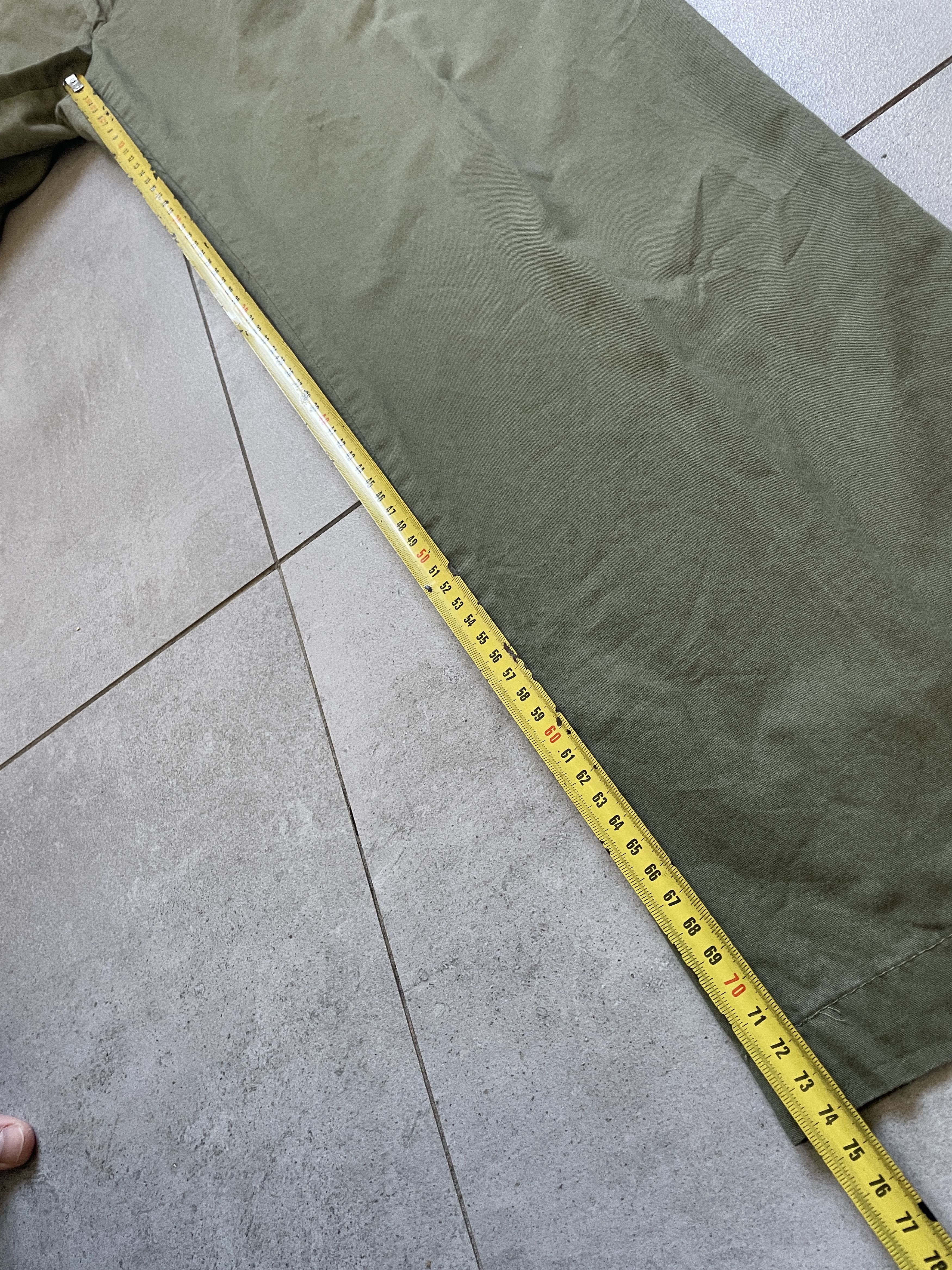 Burberry VINTAGE BURBERRYS FORMAL KHAKI WIDE WOOL TROUSERS OLD MONEY Size US 36 / EU 52 - 5 Thumbnail