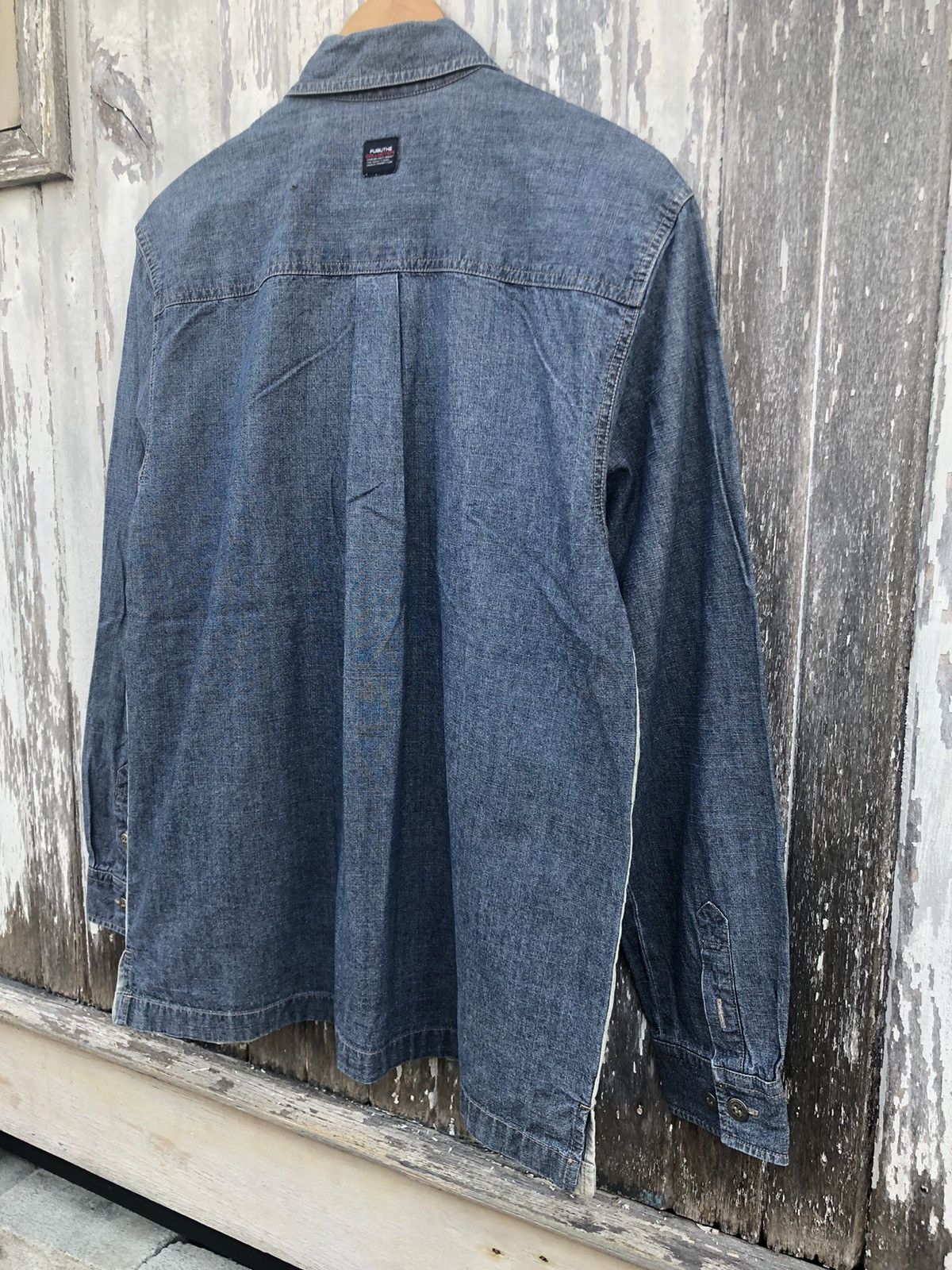 Fubu × Vintage 🔥Vintage Y2K🔥Fubu Collection Denim Longsleeve Size US L / EU 52-54 / 3 - 18 Thumbnail
