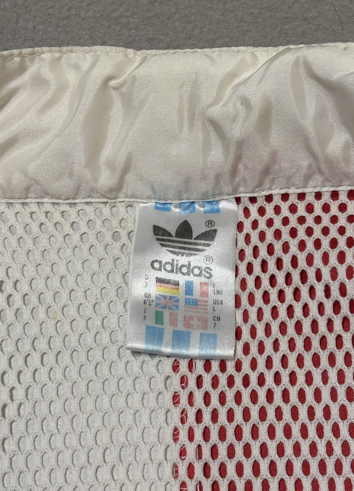Adidas Adidas Originals vintage 90s white red jacket size. XL Size US XL / EU 56 / 4 - 15 Thumbnail