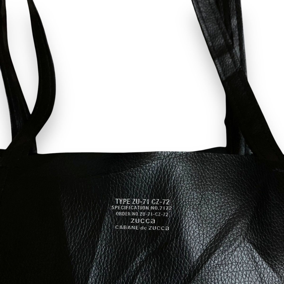 Issey Miyake 🇯🇵 CABANE DE ZUCCA LEATHER TOTE BAG Size ONE SIZE - 5 Thumbnail