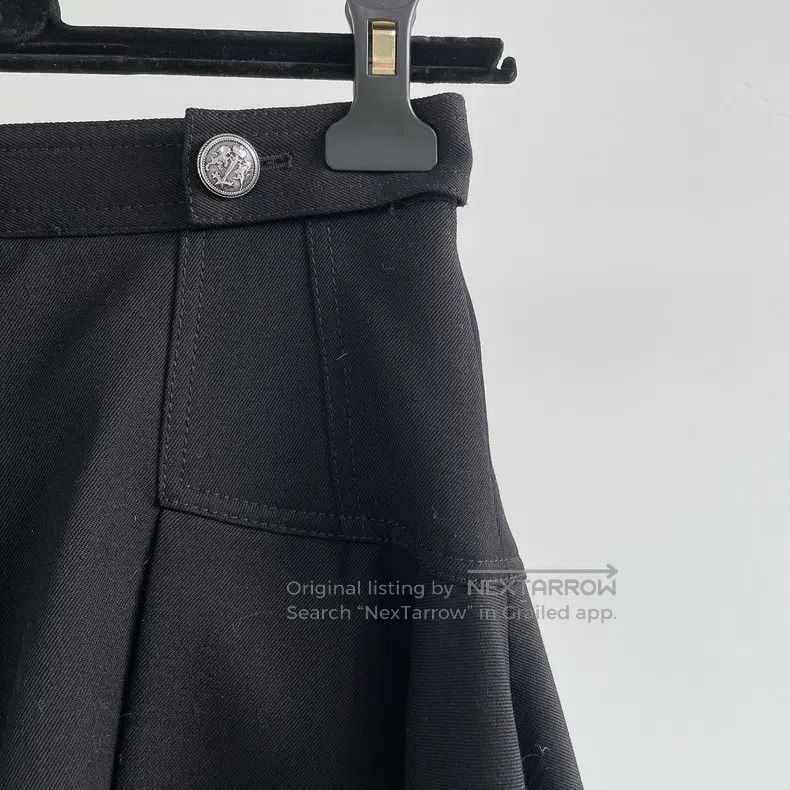 Alexander McQueen Alexander Mcqueen Black short skirt Size 25" / US 0 / IT 36 - 3 Thumbnail