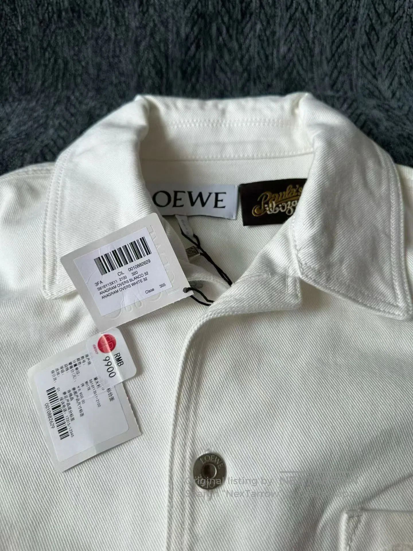 Loewe Loewe New Large Logo Denim Jacket. Size US M / EU 48-50 / 2 - 3 Thumbnail