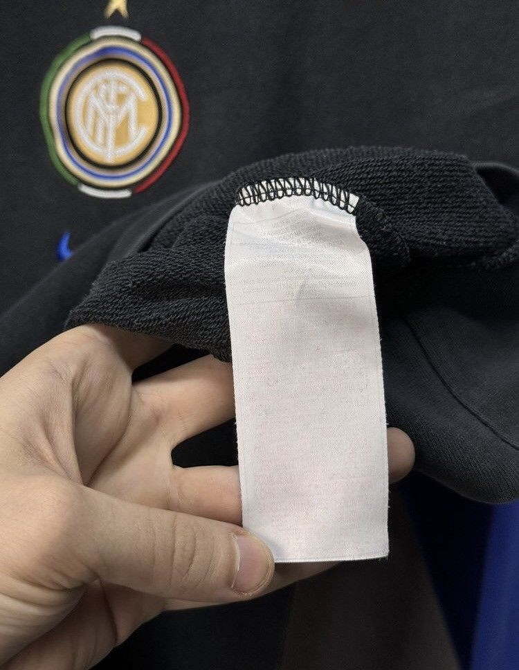 Nike × Vintage Nike Inter Milan Vintage Y2K Hoodie Blockore Style italy Size US L / EU 52-54 / 3 - 7 Thumbnail