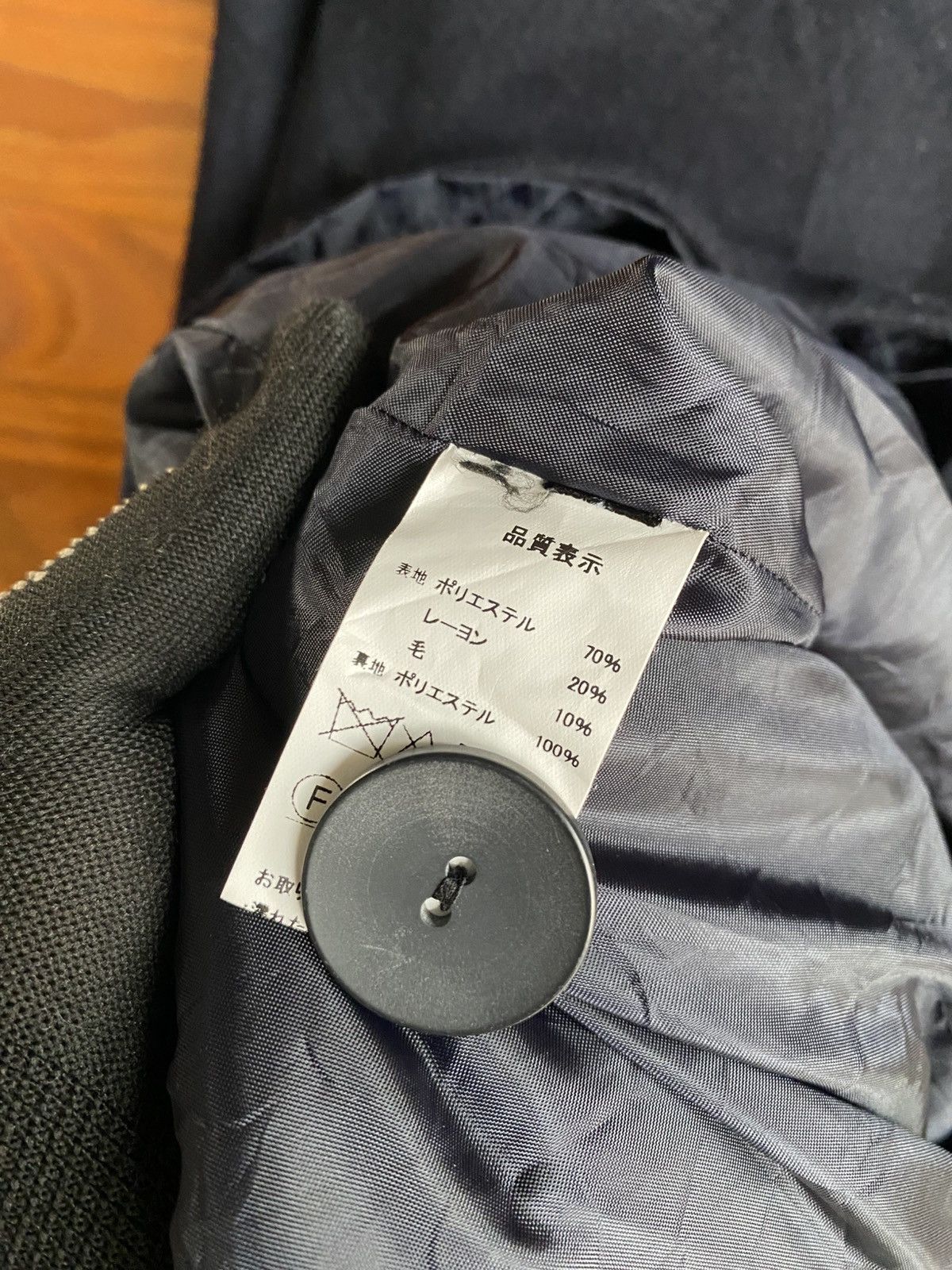 Japanese Brand Arancio Aran Hooded Long Coat Wool Blend Minimalist Style Size M / US 6-8 / IT 42-44 - 8 Thumbnail