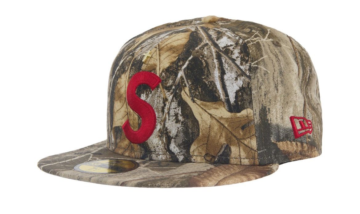 Supreme Gold Cross S Logo New Era 白1 Gold Cross S Logo New Era® – Supreme